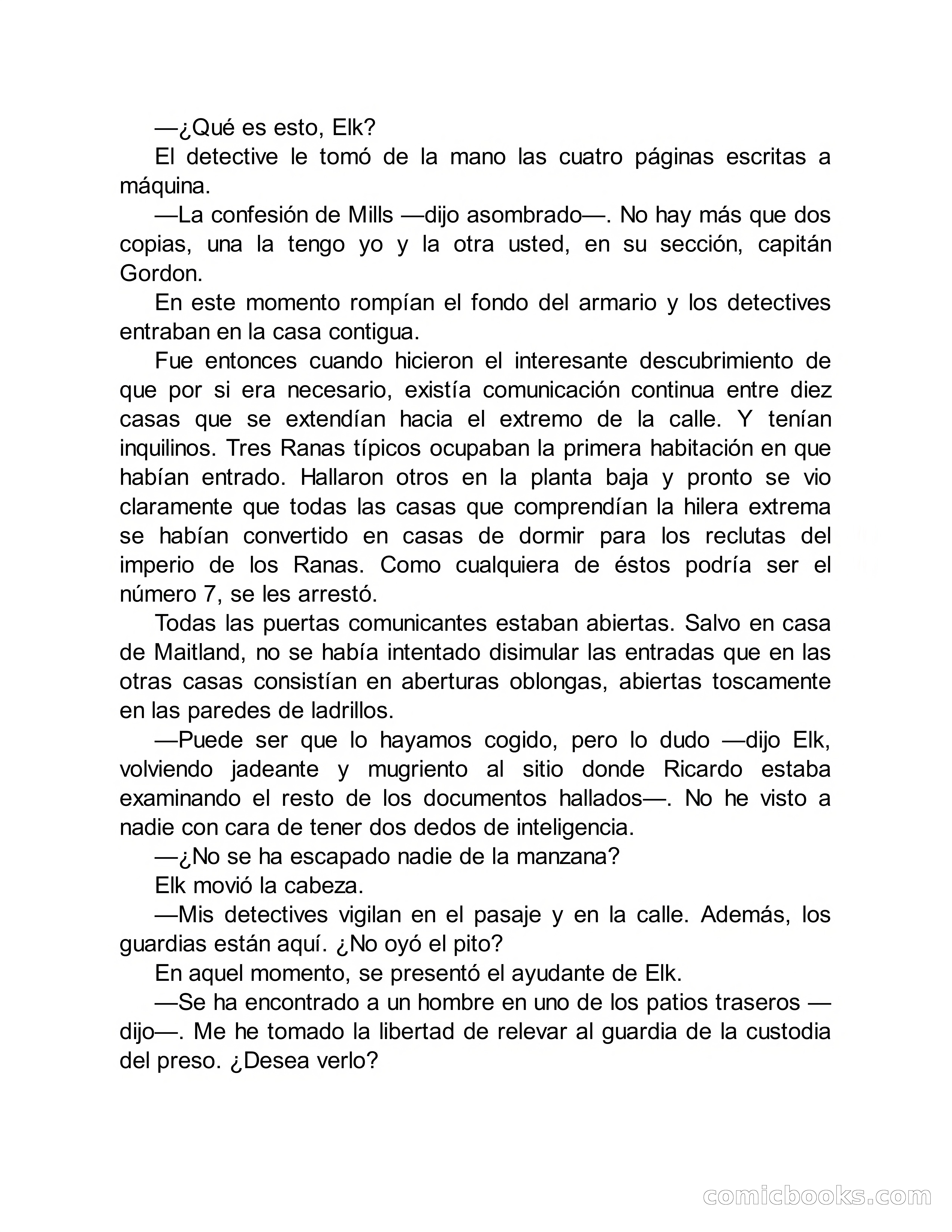 Círculo del Crimen: La Banda de la Rana — page 127 of 371