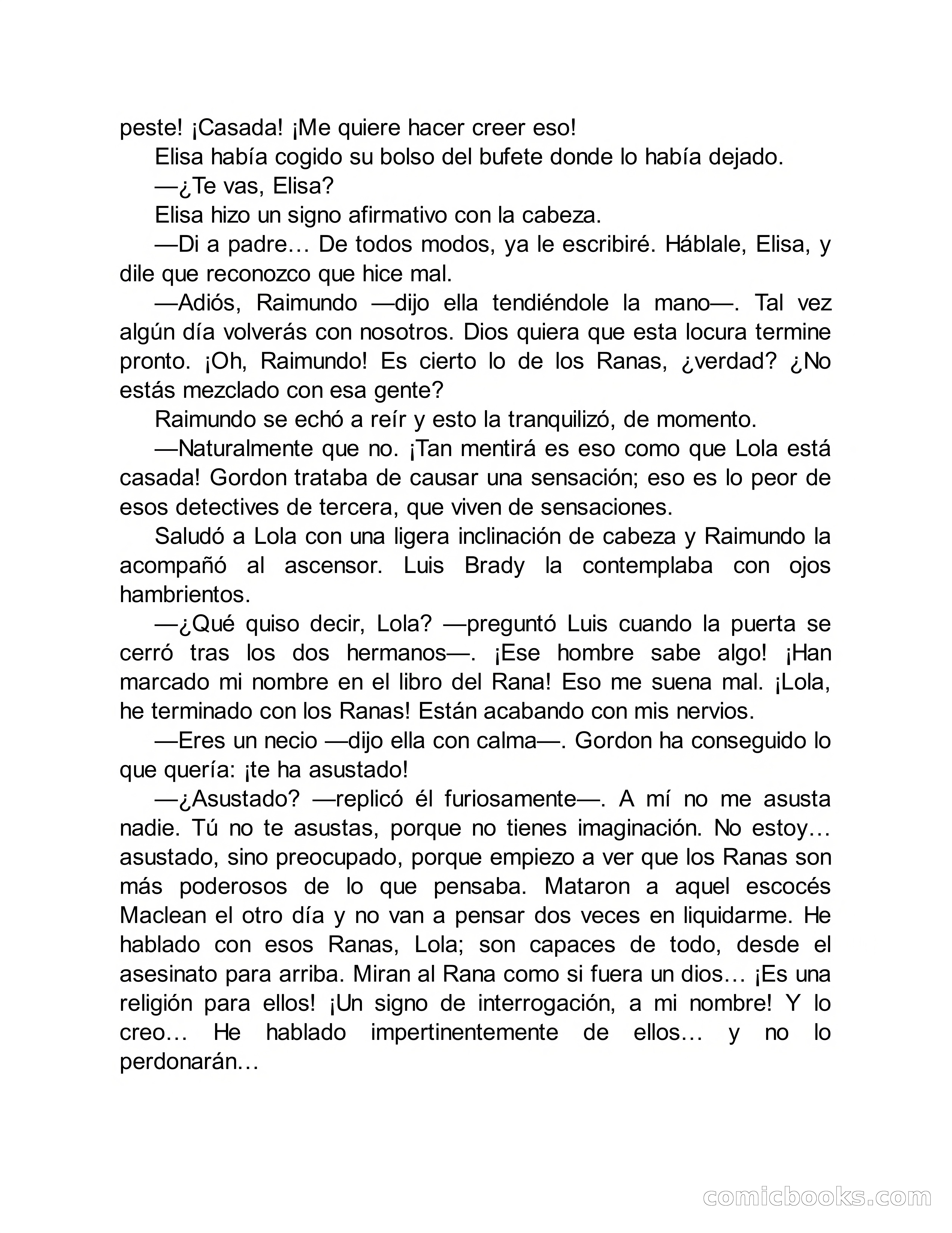 Círculo del Crimen: La Banda de la Rana — page 143 of 371