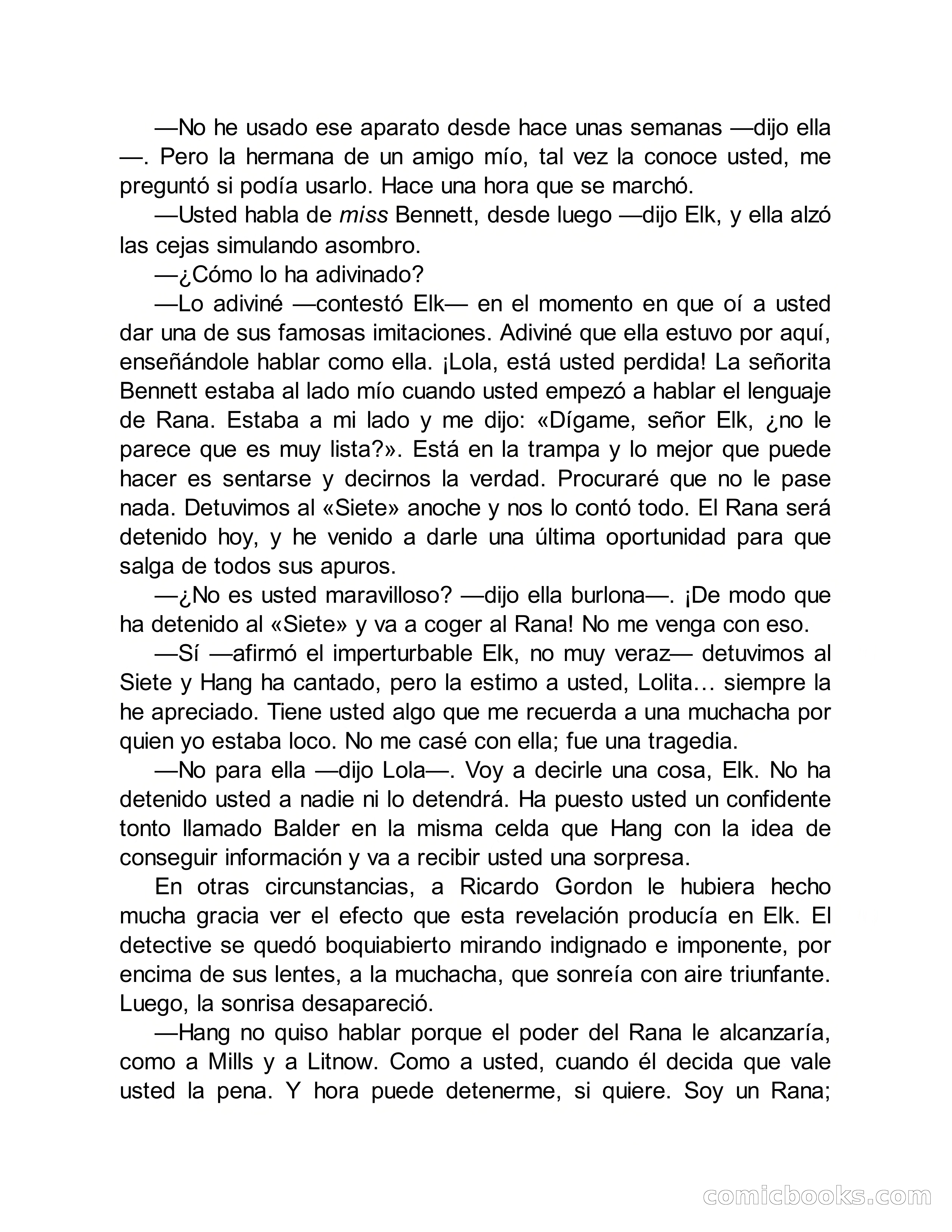 Círculo del Crimen: La Banda de la Rana — page 164 of 371