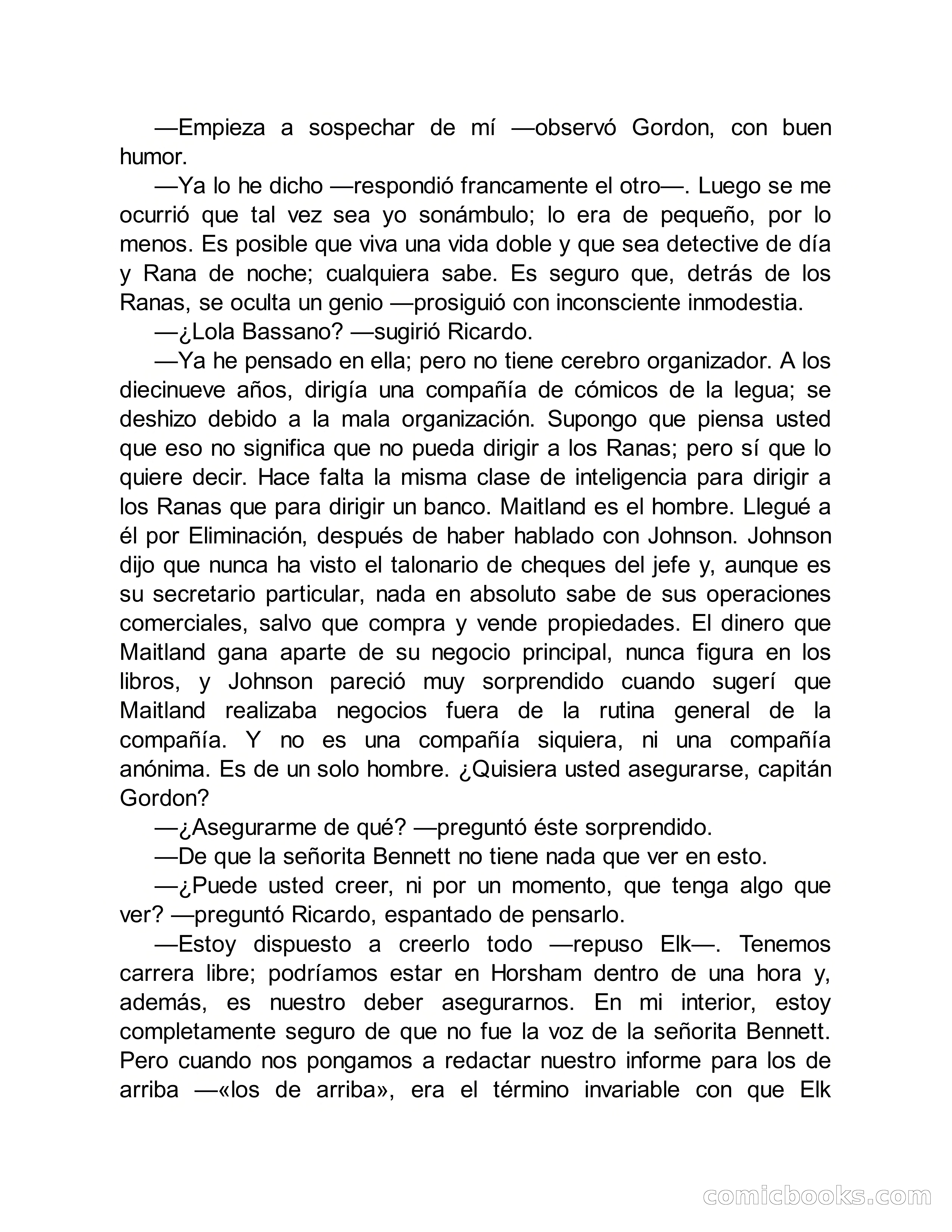 Círculo del Crimen: La Banda de la Rana — page 167 of 371