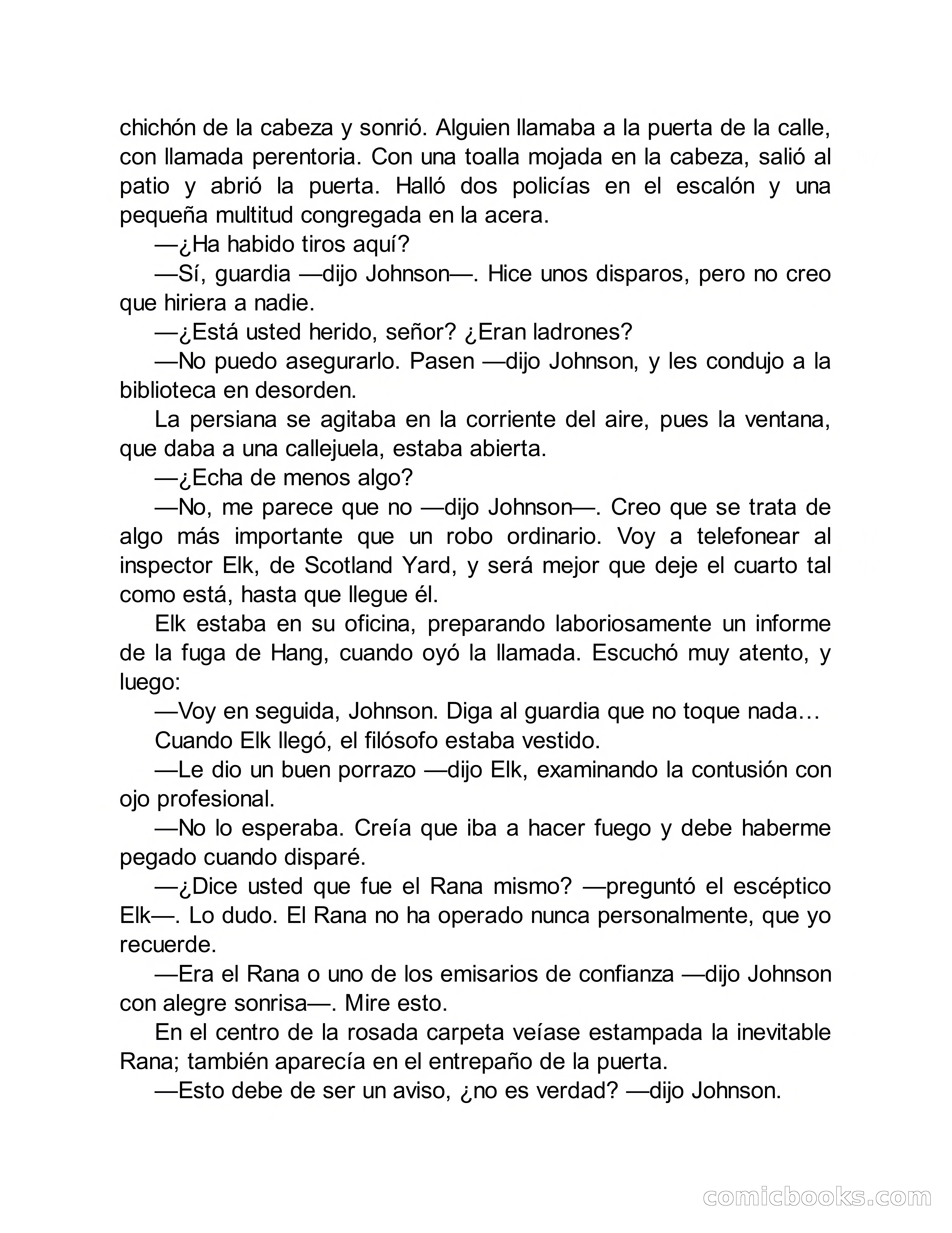 Círculo del Crimen: La Banda de la Rana — page 192 of 371