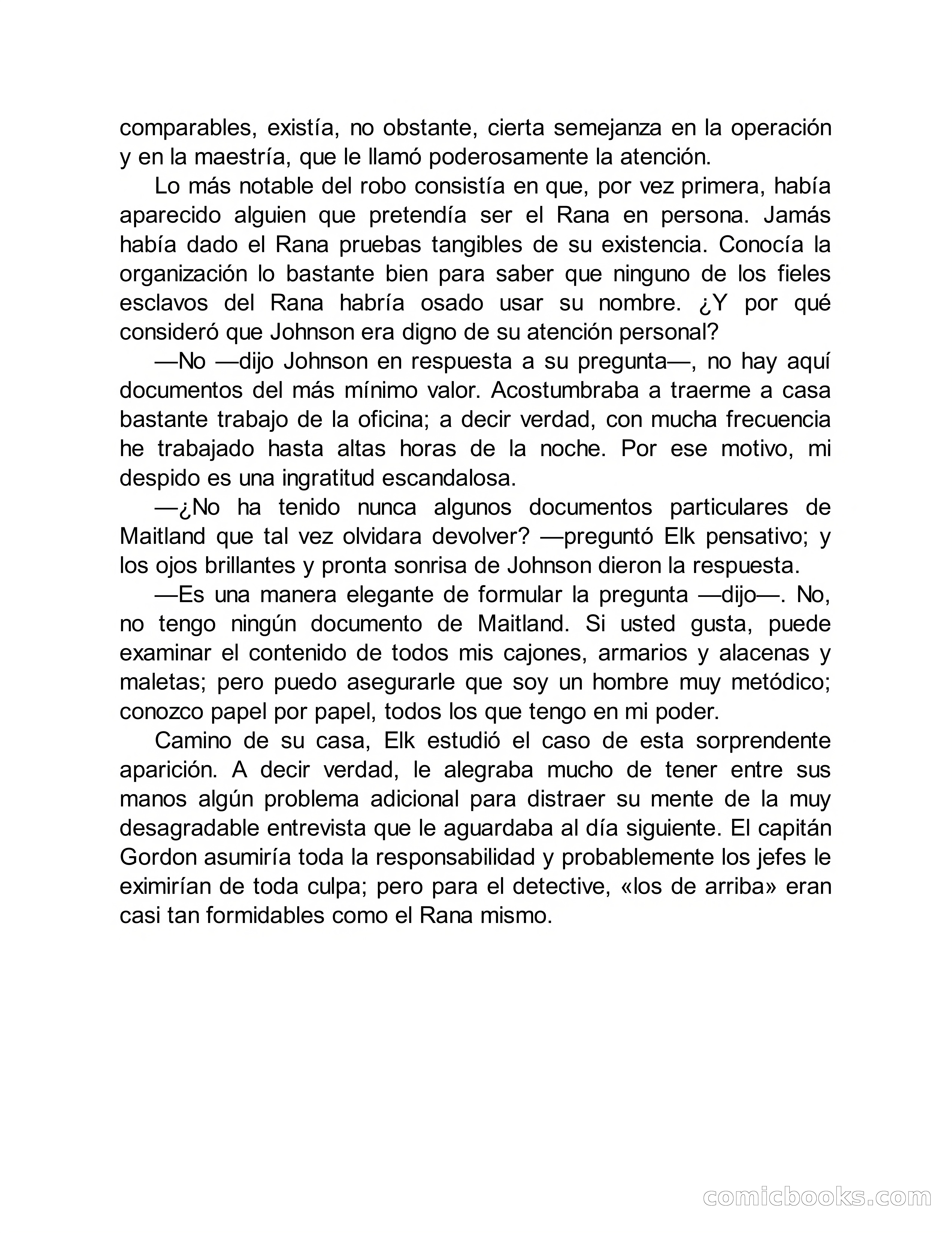 Círculo del Crimen: La Banda de la Rana — page 194 of 371