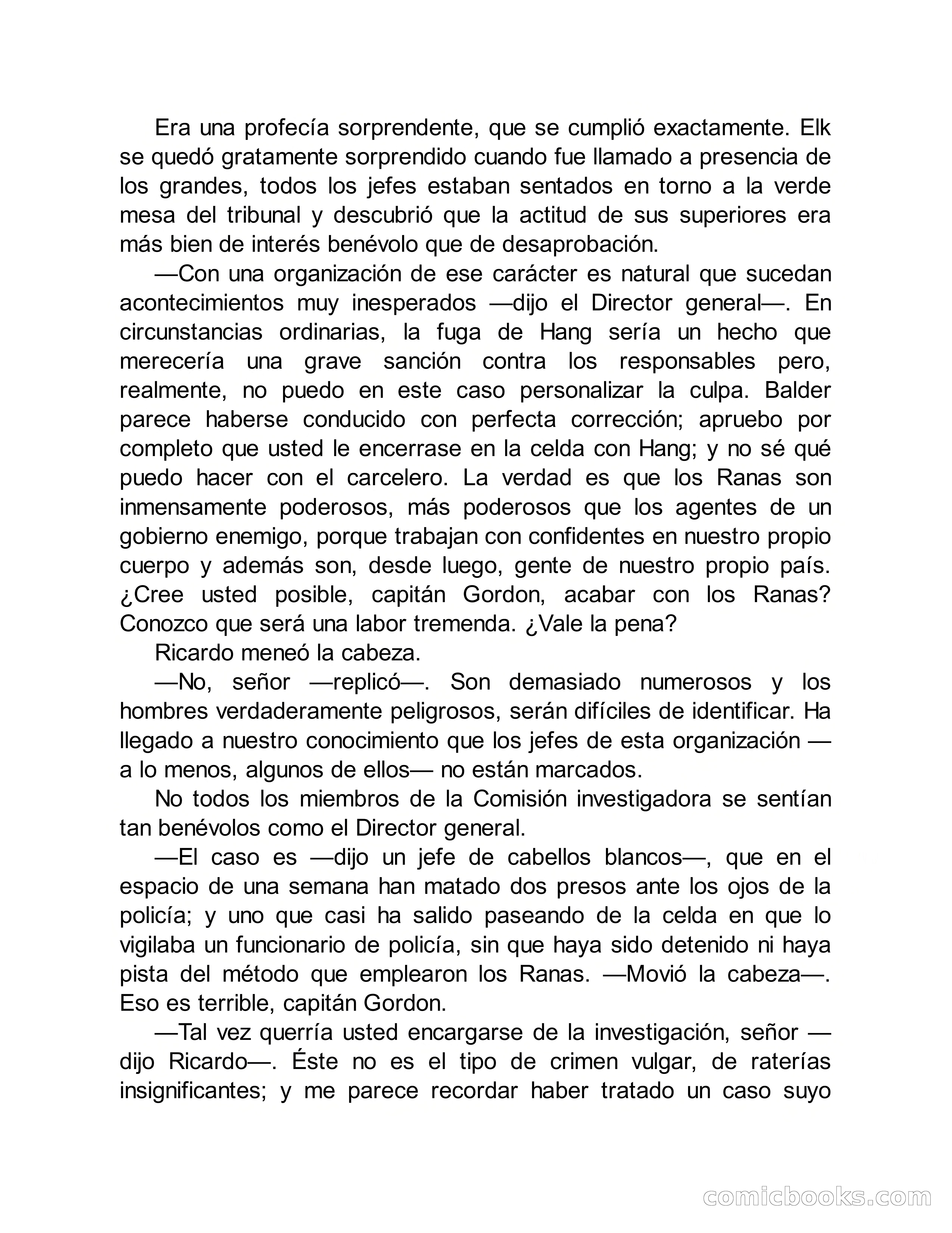 Círculo del Crimen: La Banda de la Rana — page 196 of 371