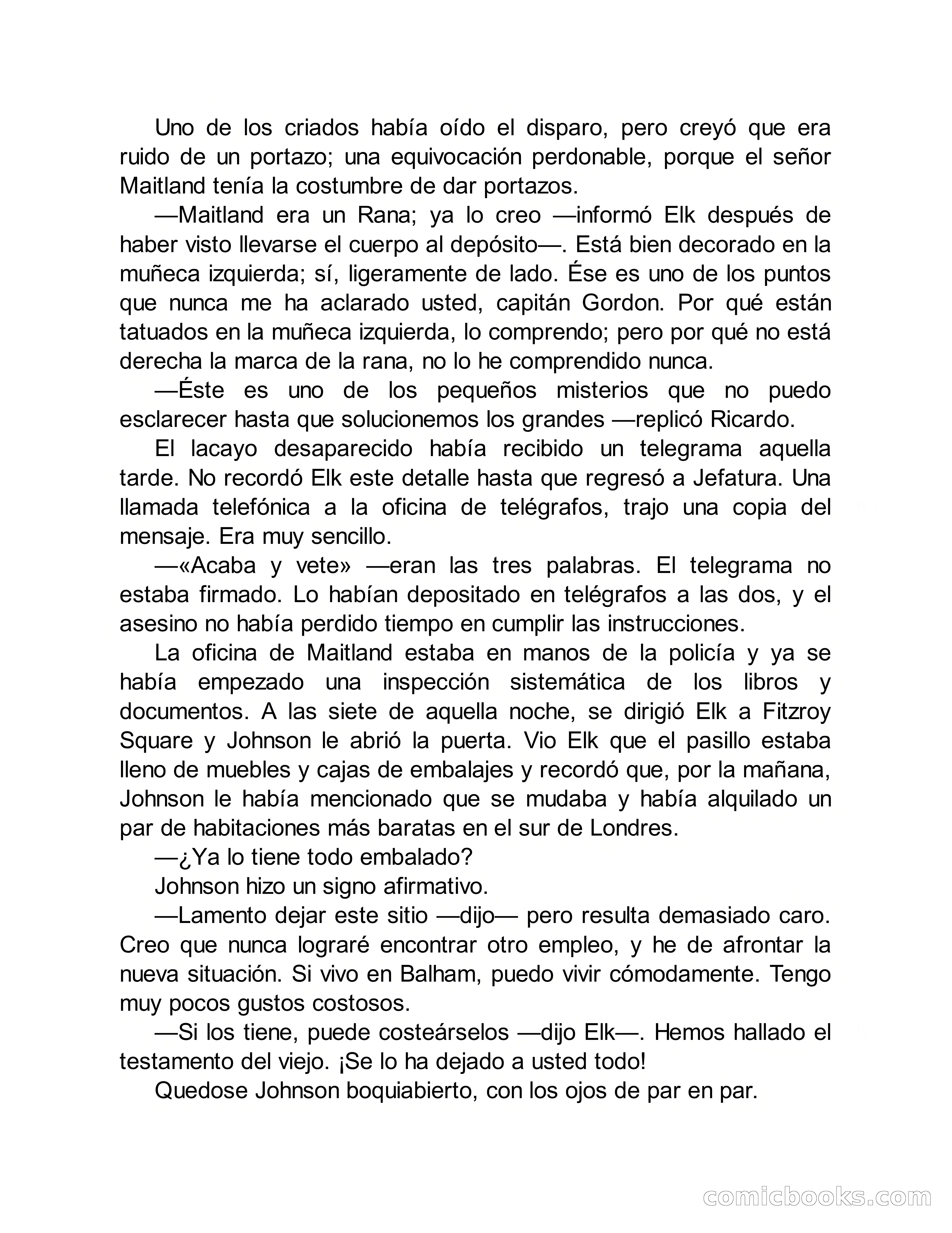 Círculo del Crimen: La Banda de la Rana — page 259 of 371