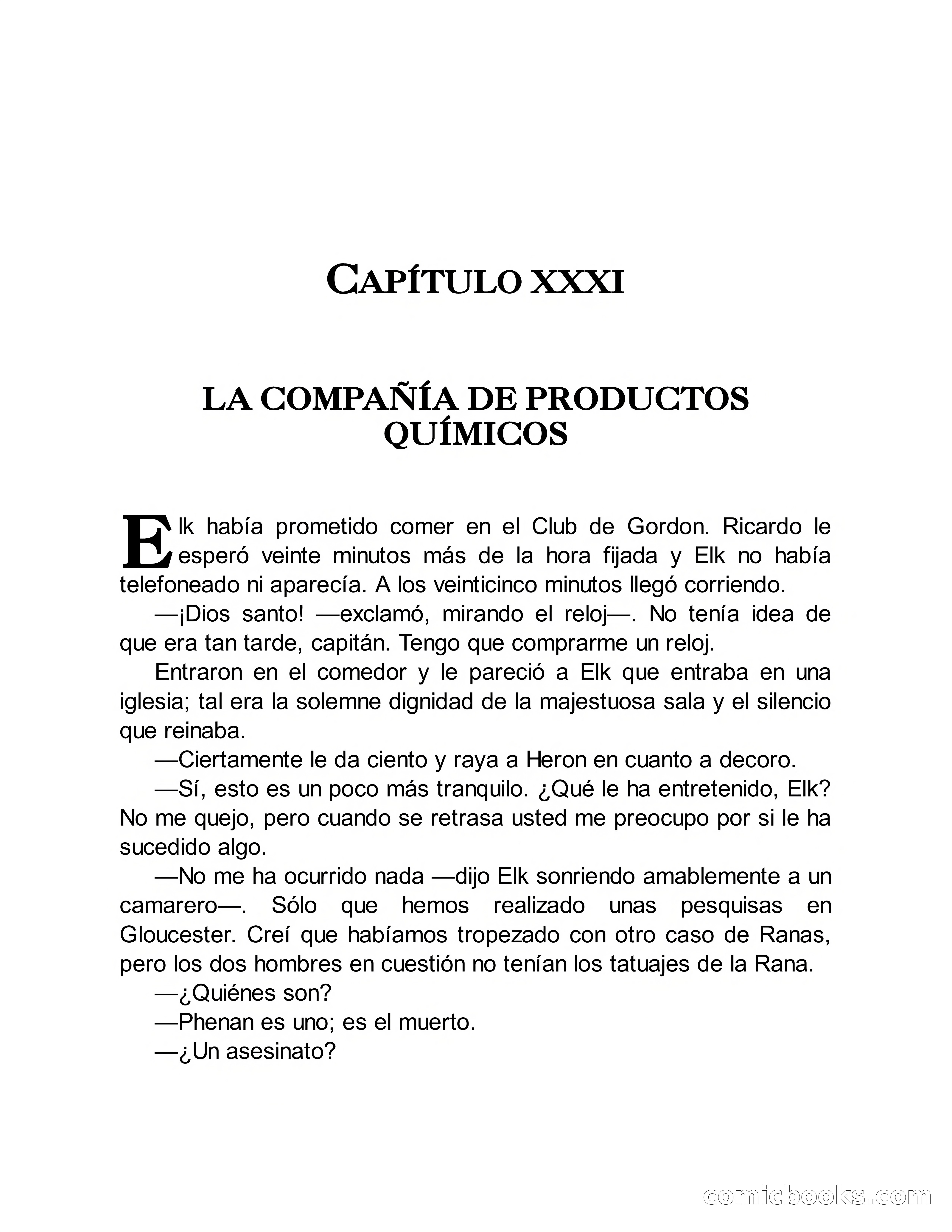 Círculo del Crimen: La Banda de la Rana — page 279 of 371