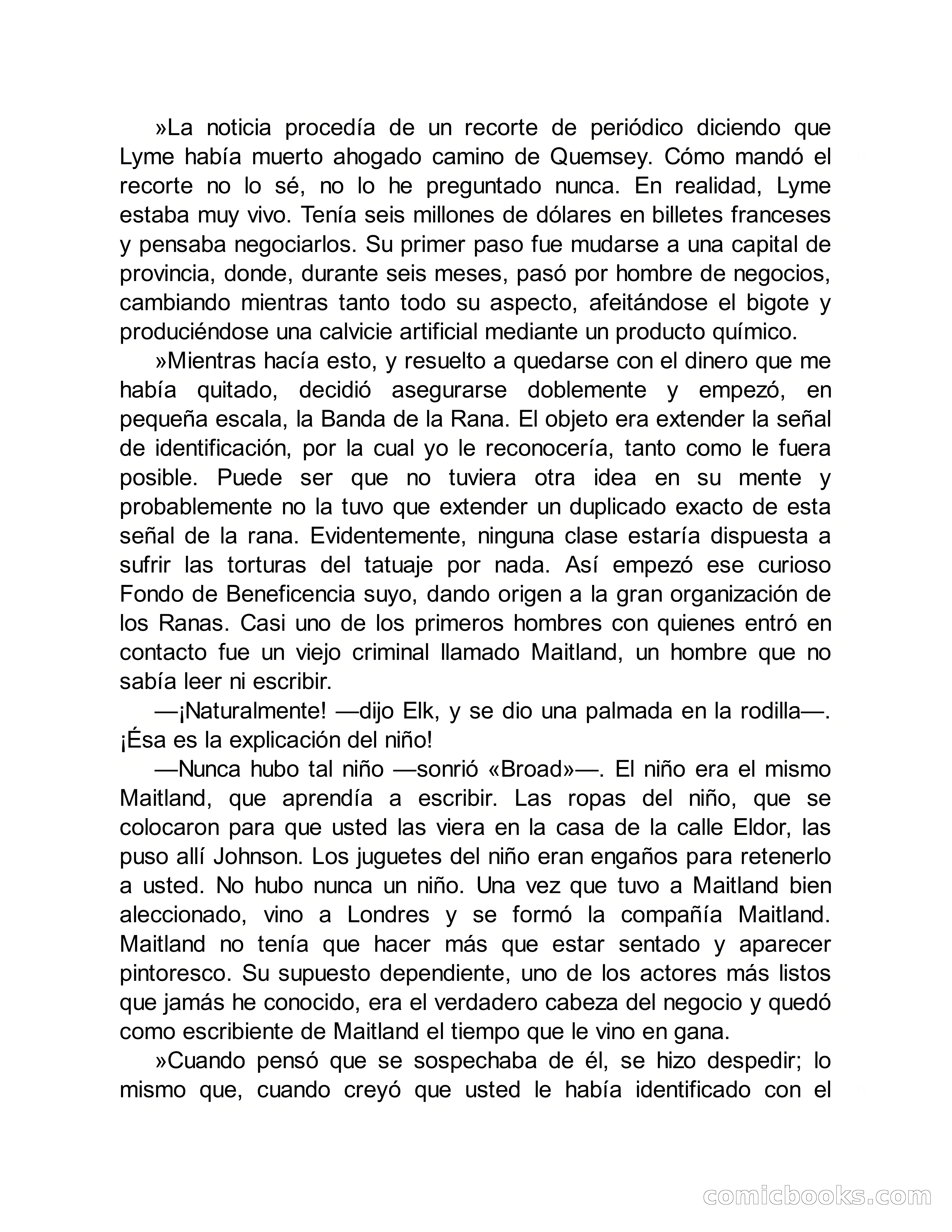Círculo del Crimen: La Banda de la Rana — page 364 of 371