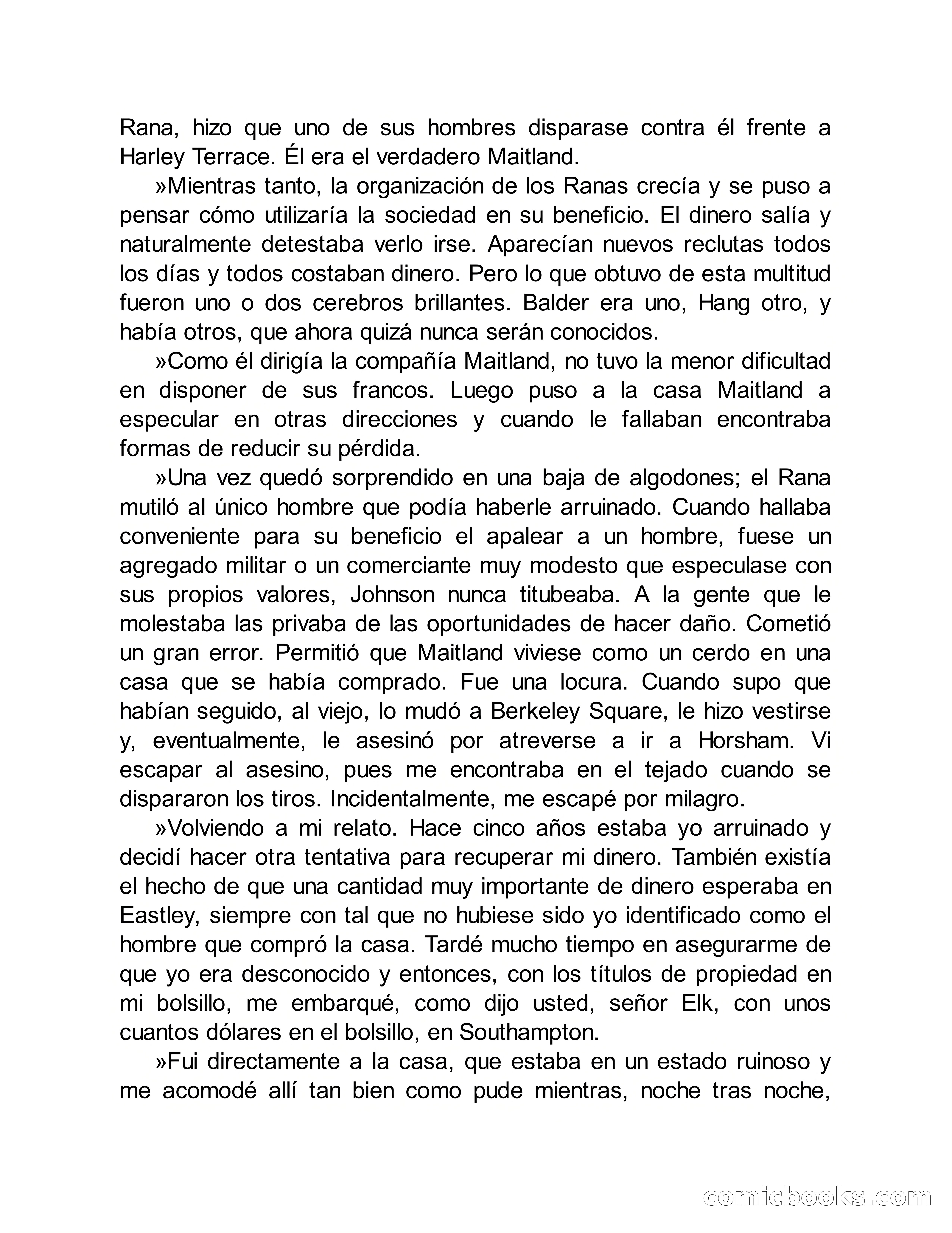 Círculo del Crimen: La Banda de la Rana — page 365 of 371