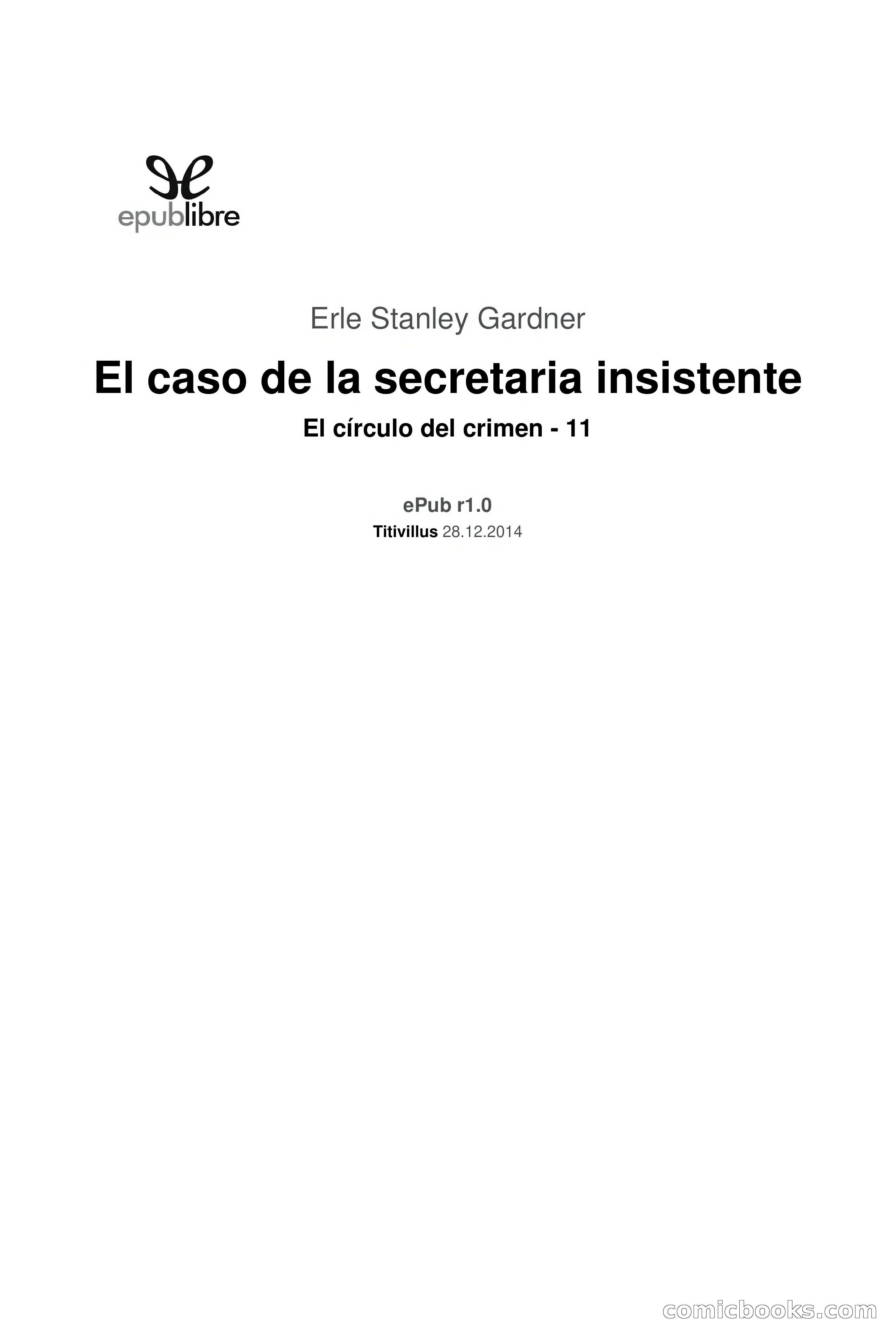 Círculo del Crimen: El caso de la secretaria insistente — page 3 of 145