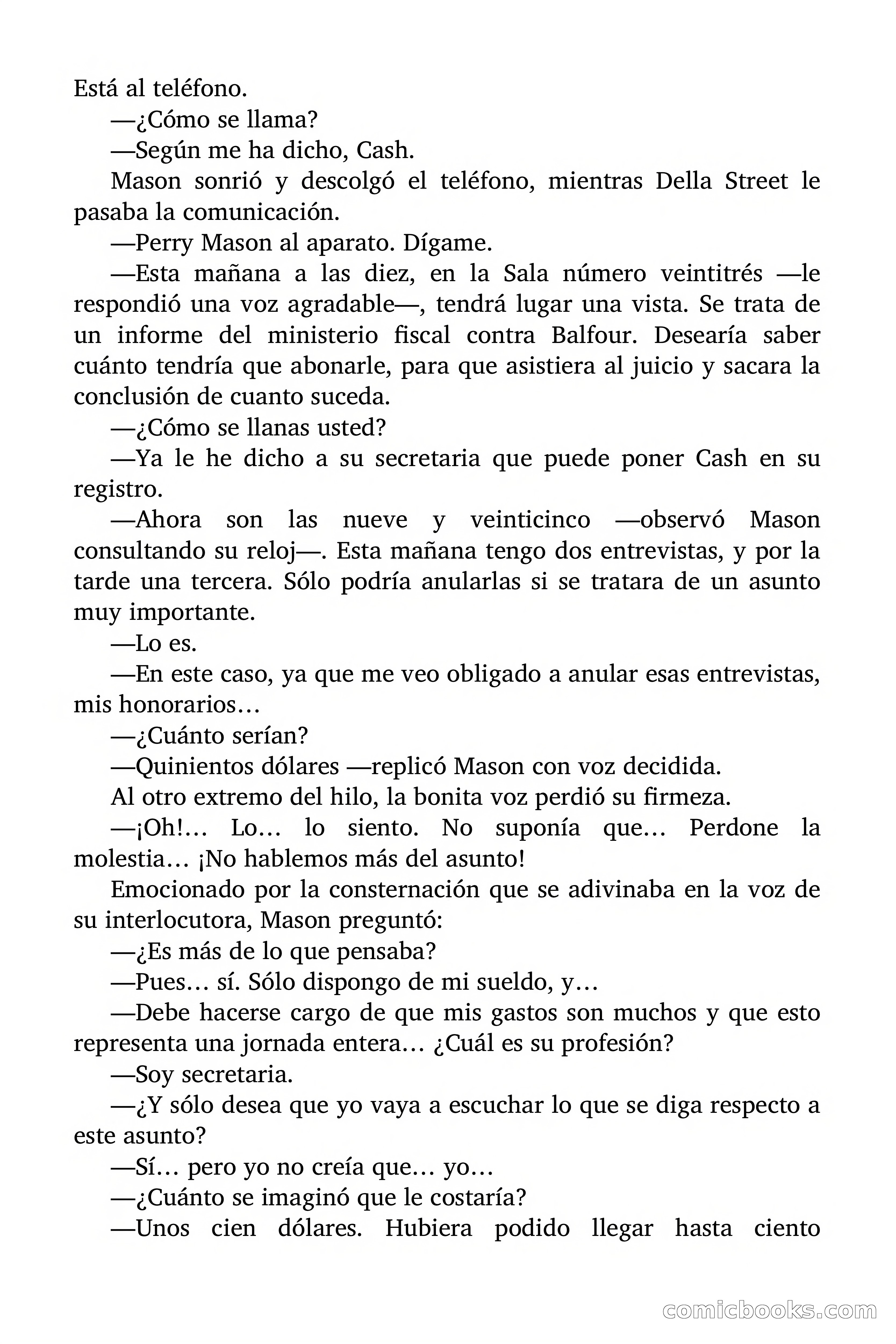 Círculo del Crimen: El caso de la secretaria insistente — page 6 of 145