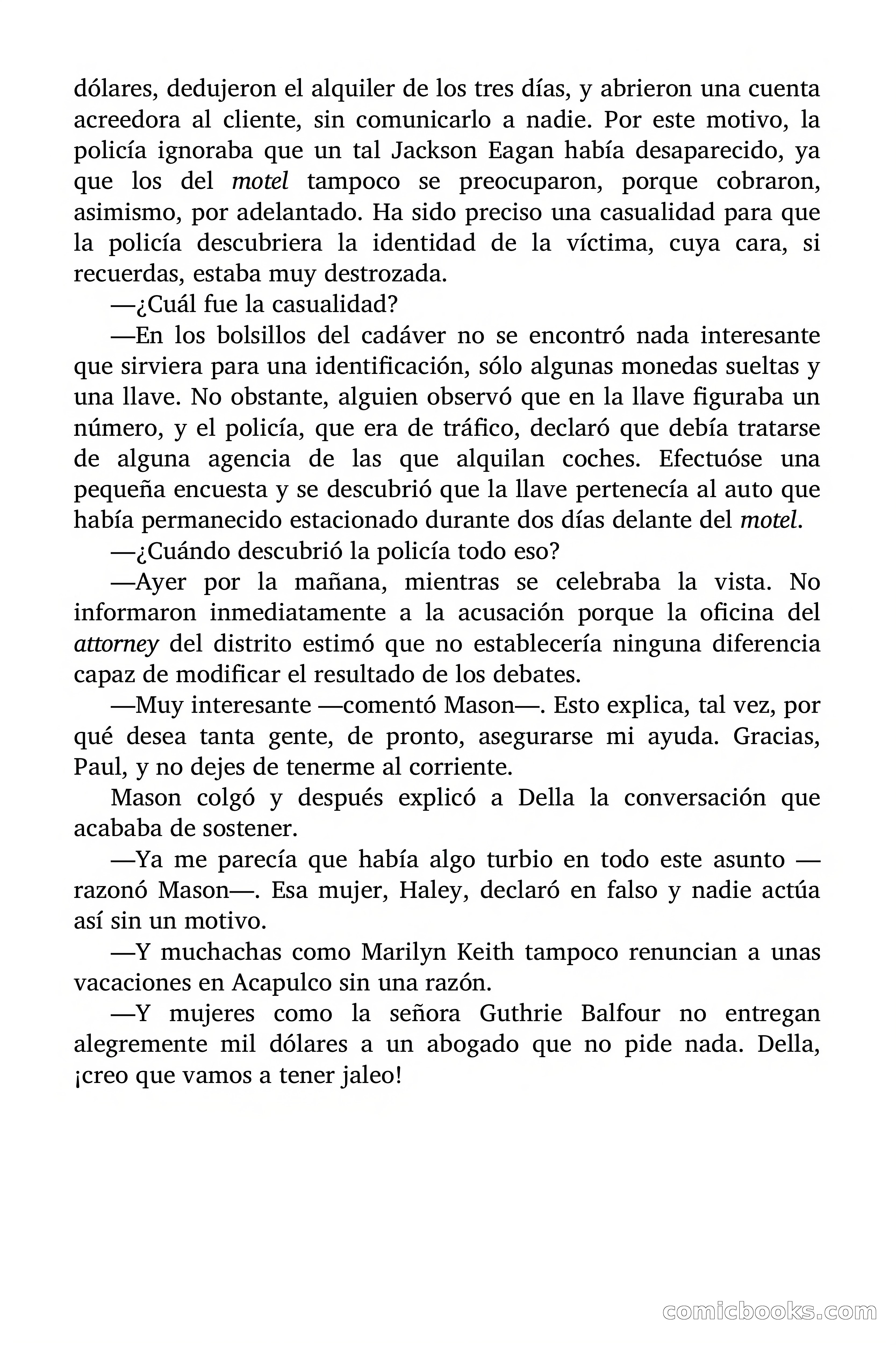 Círculo del Crimen: El caso de la secretaria insistente — page 42 of 145
