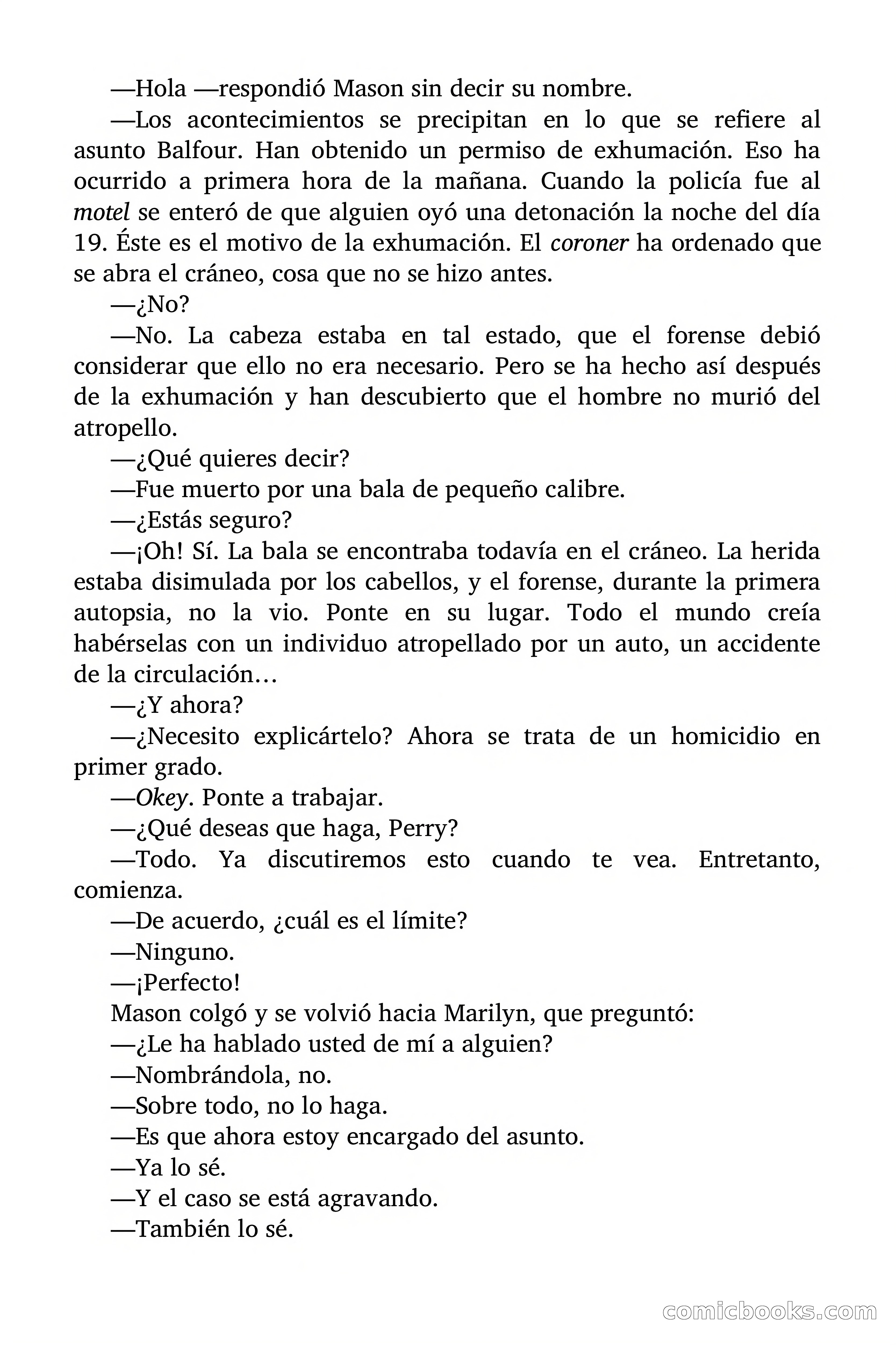 Círculo del Crimen: El caso de la secretaria insistente — page 49 of 145
