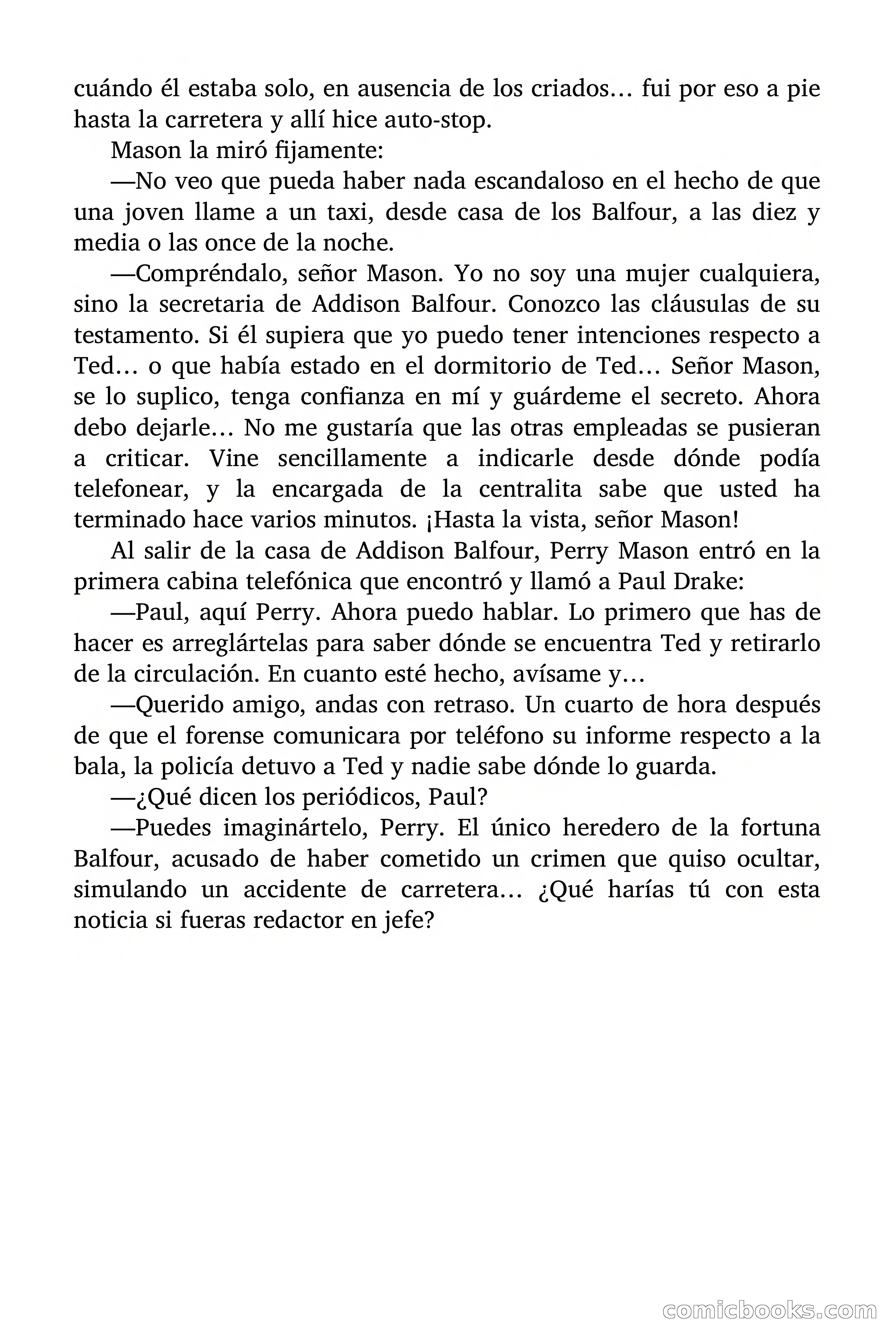 Círculo del Crimen: El caso de la secretaria insistente — page 52 of 145