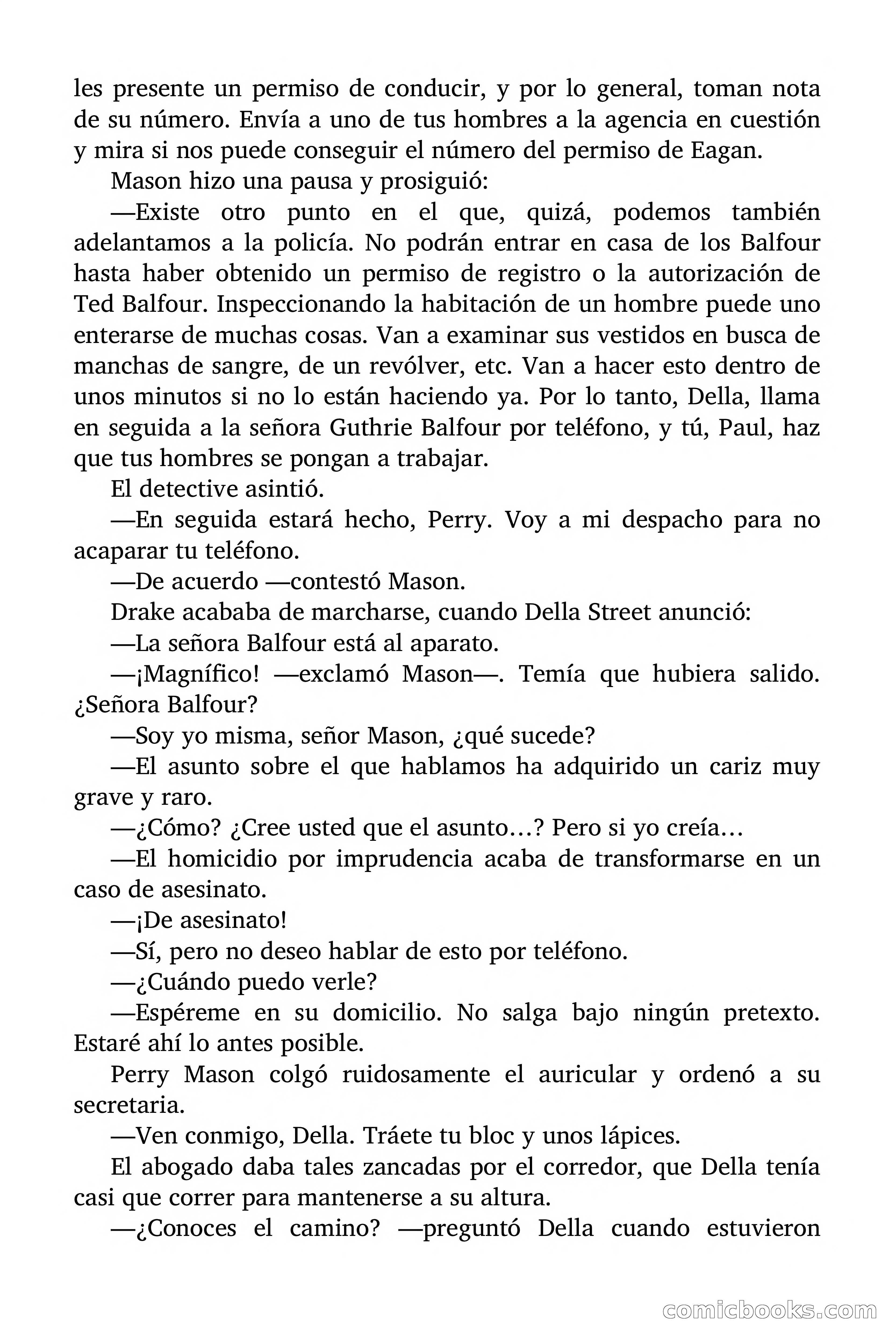Círculo del Crimen: El caso de la secretaria insistente — page 54 of 145