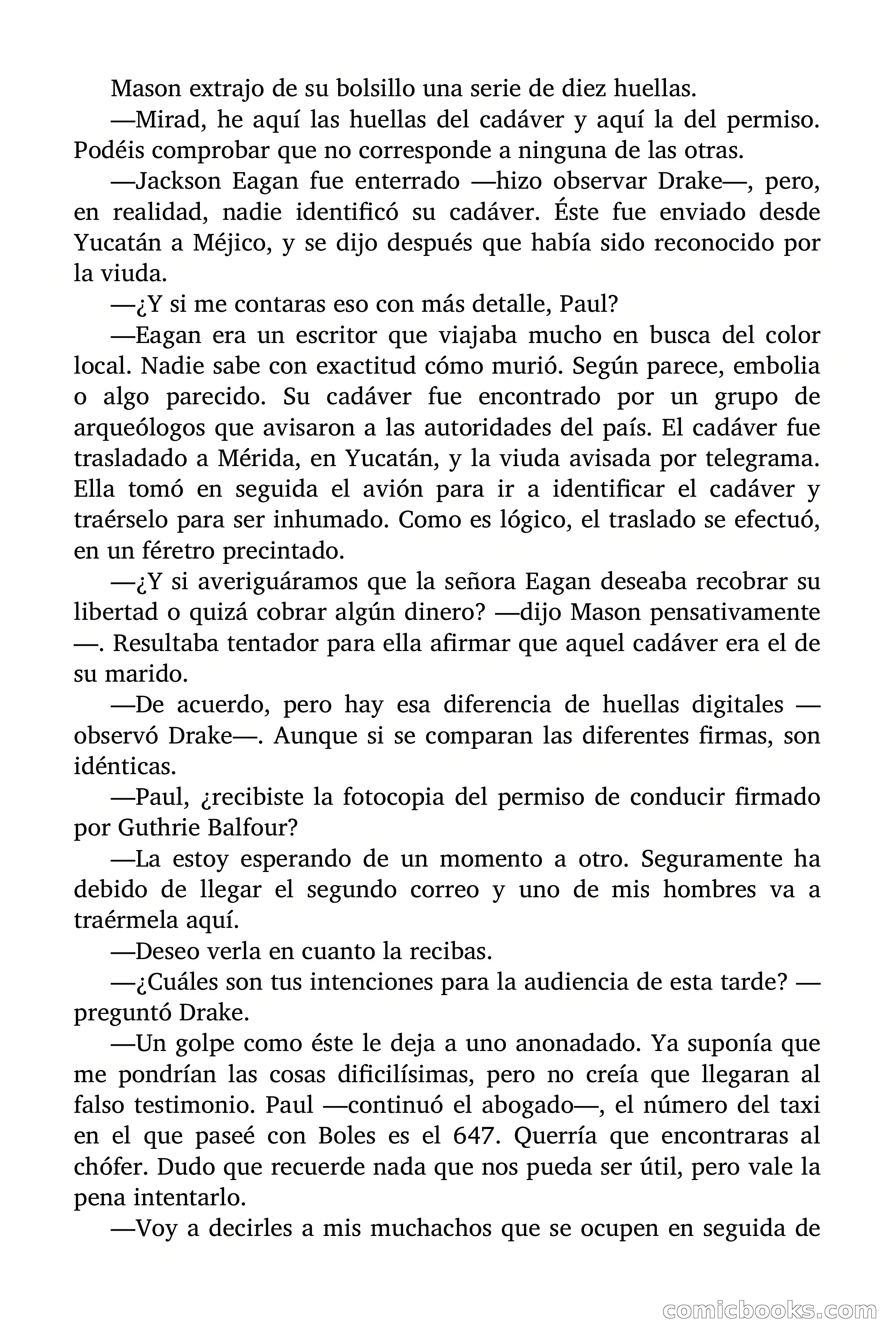 Círculo del Crimen: El caso de la secretaria insistente — page 120 of 145