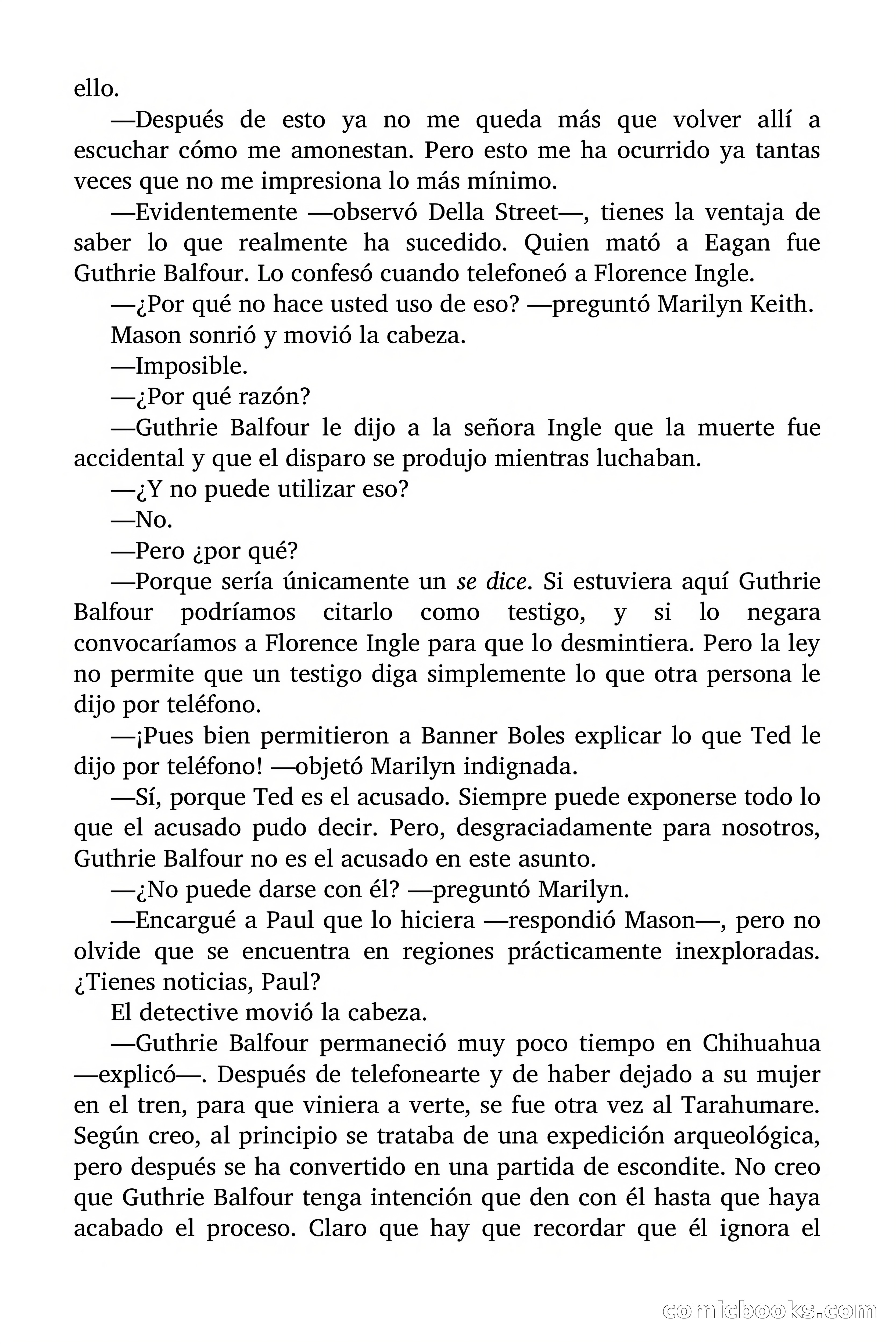 Círculo del Crimen: El caso de la secretaria insistente — page 121 of 145