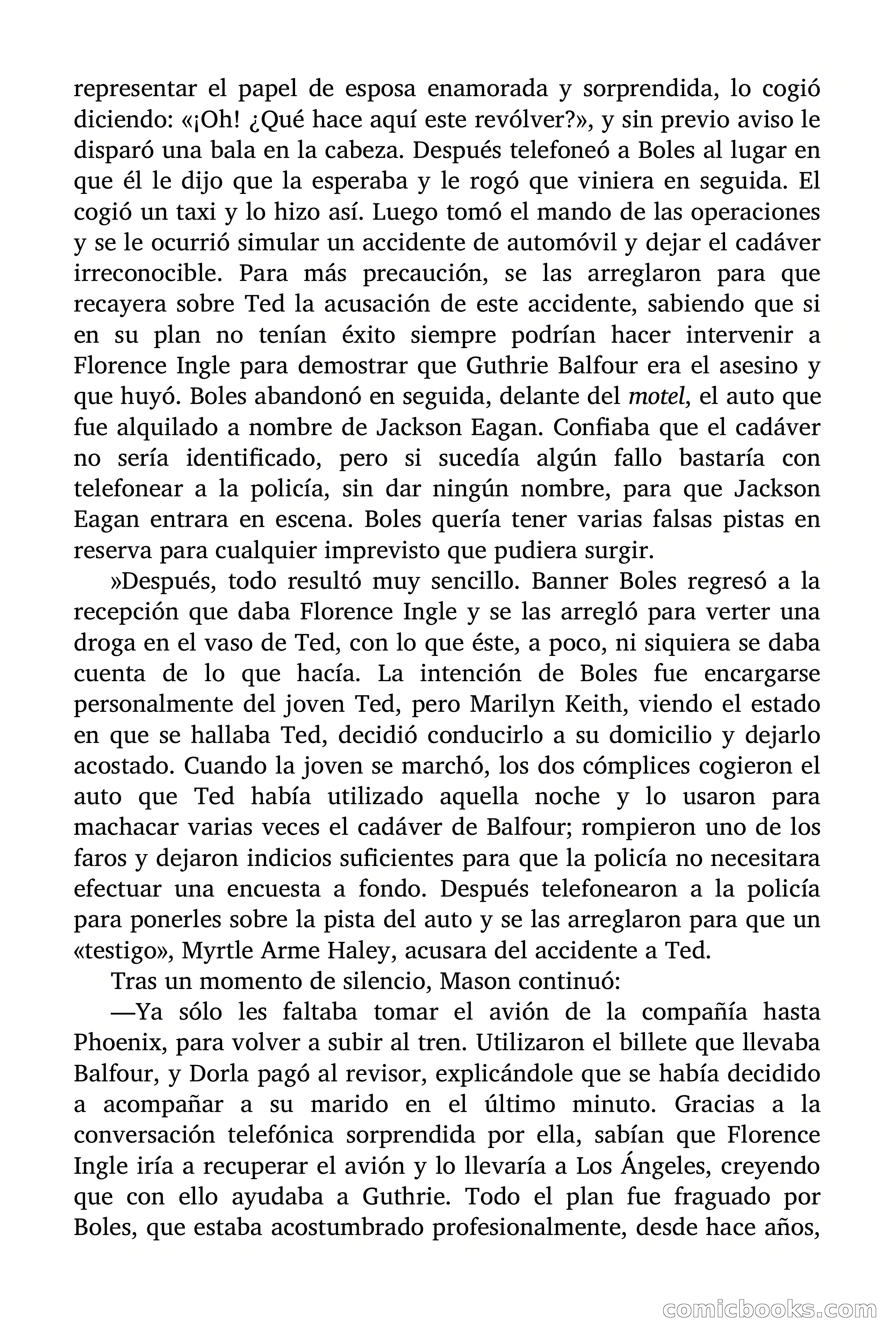 Círculo del Crimen: El caso de la secretaria insistente — page 135 of 145