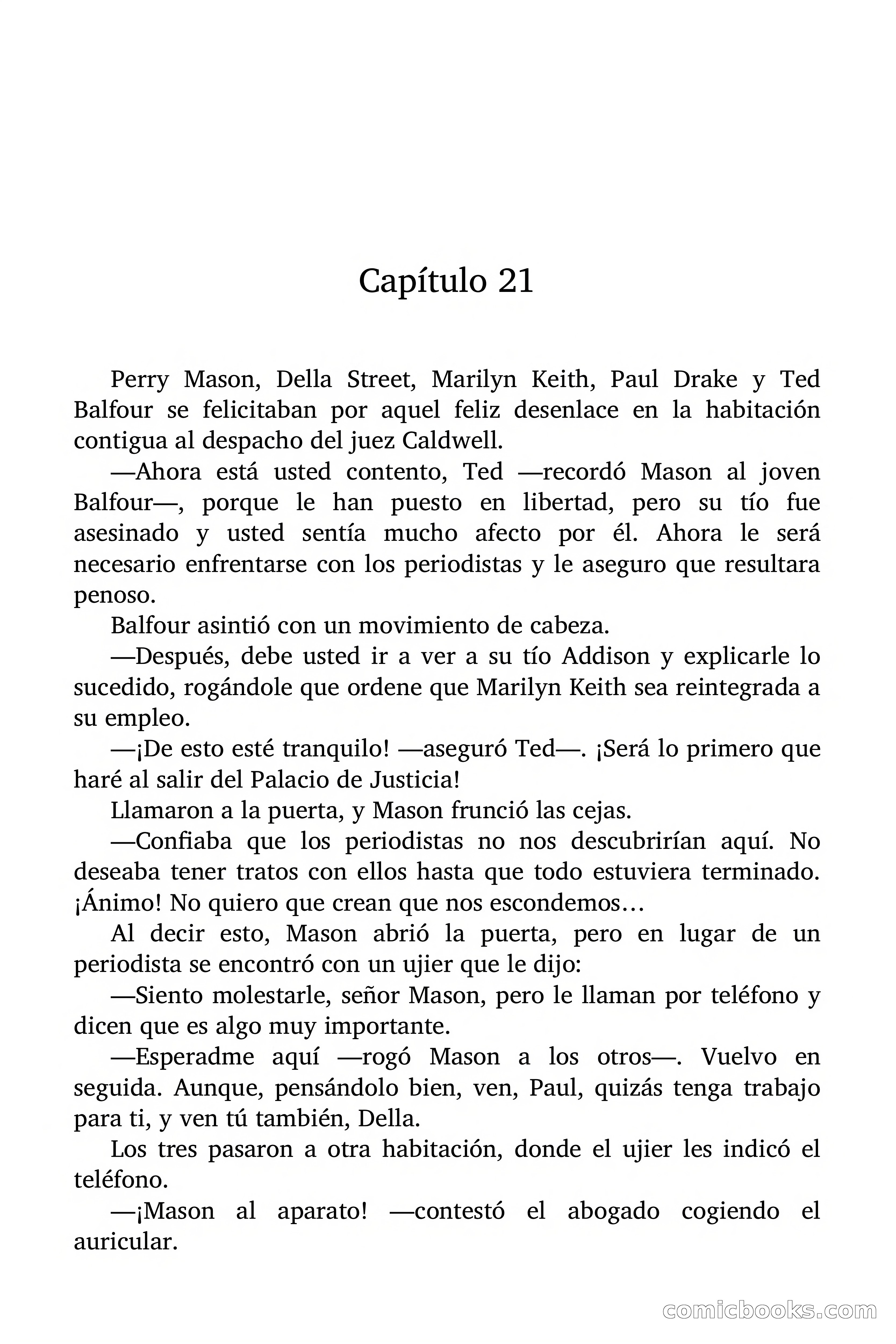 Círculo del Crimen: El caso de la secretaria insistente — page 138 of 145