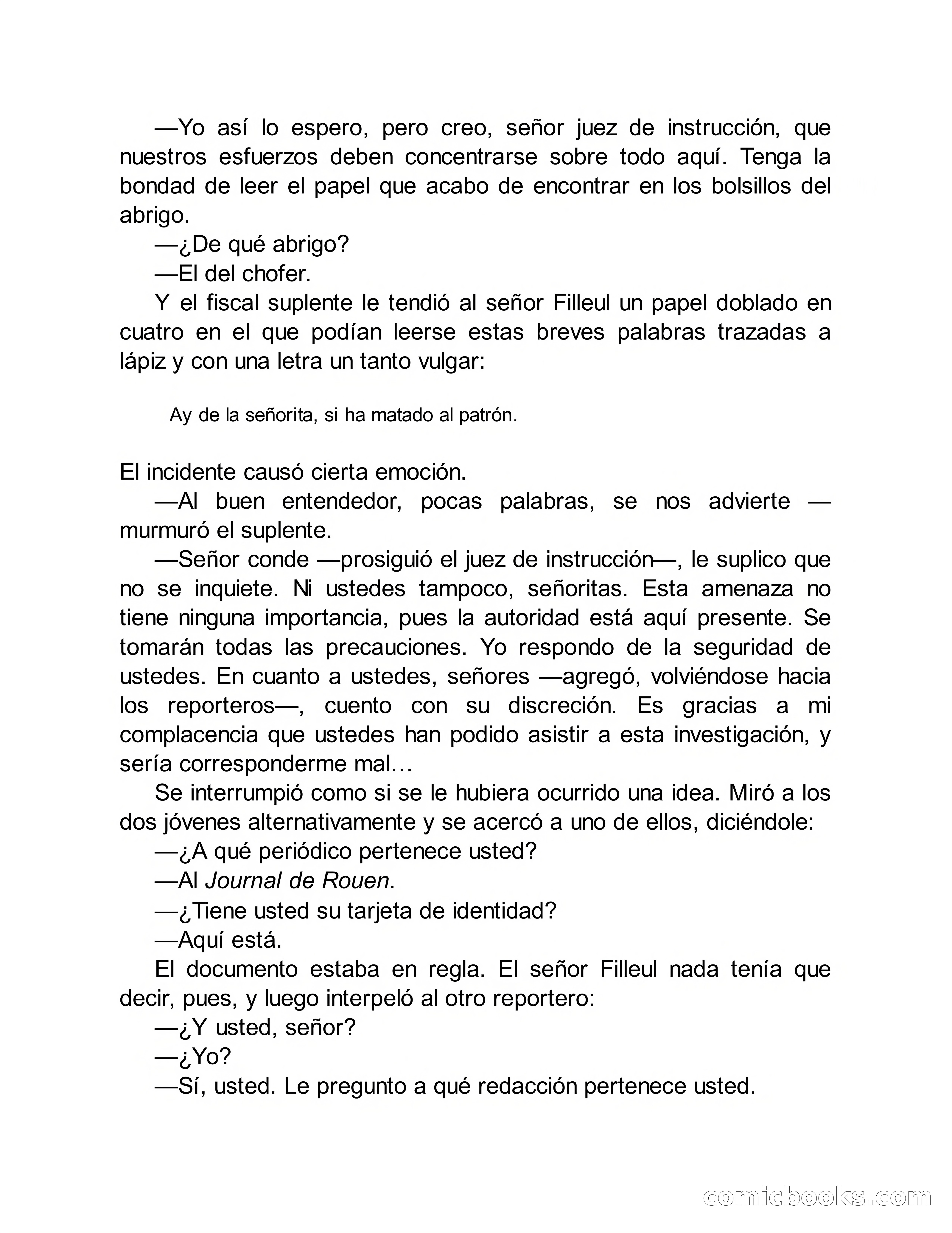 Círculo del Crimen: La Aguja Hueca — page 20 of 205