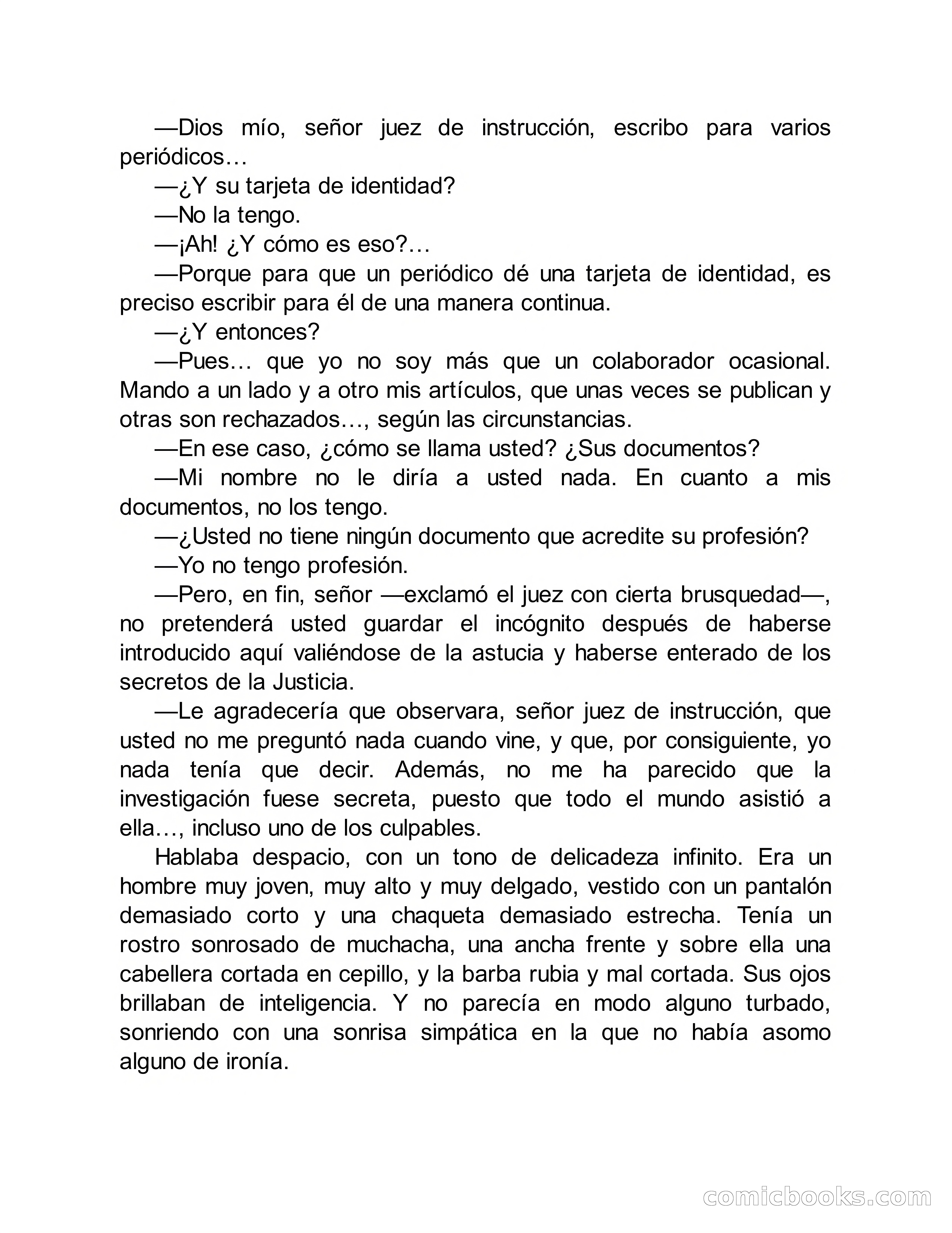Círculo del Crimen: La Aguja Hueca — page 21 of 205