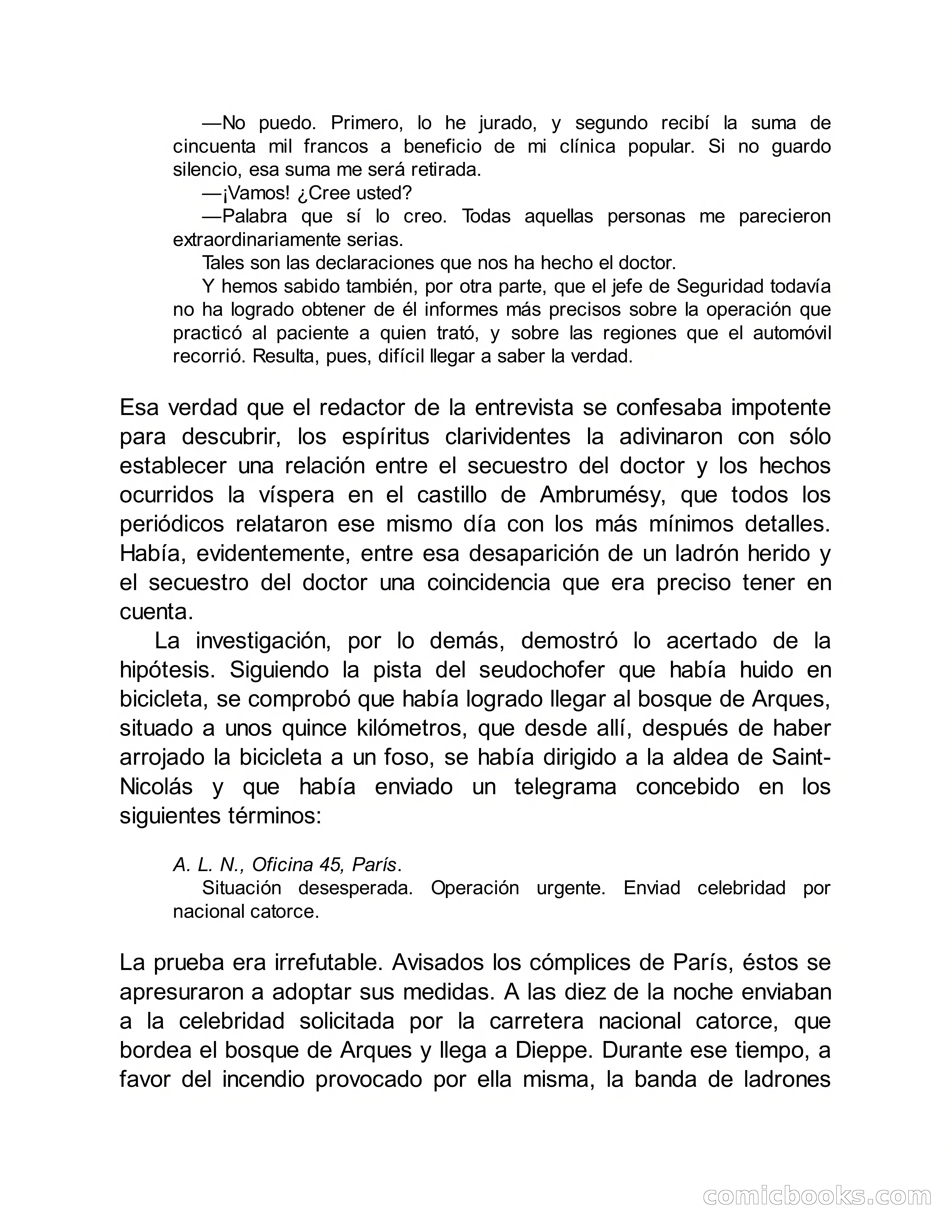 Círculo del Crimen: La Aguja Hueca — page 32 of 205