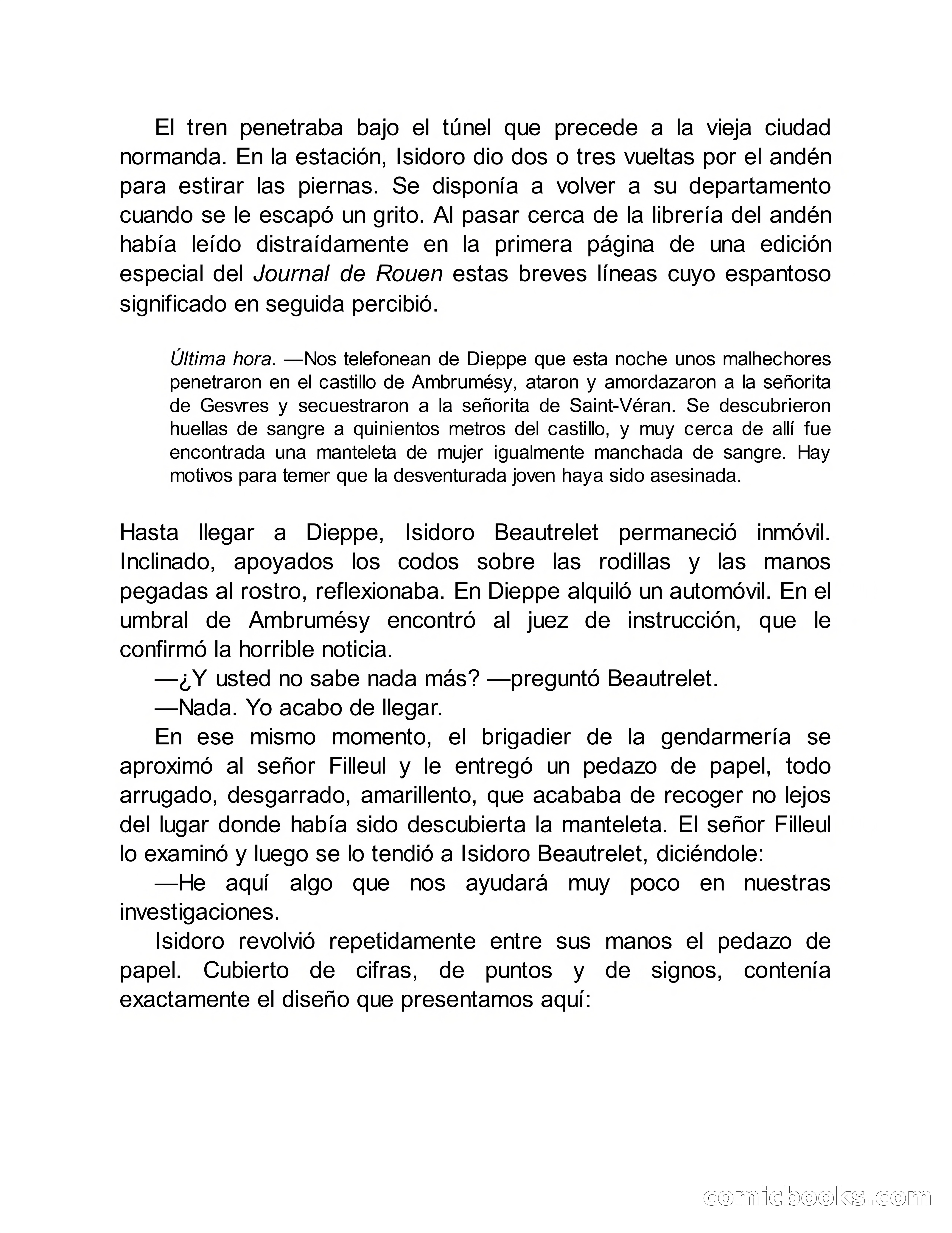 Círculo del Crimen: La Aguja Hueca — page 52 of 205