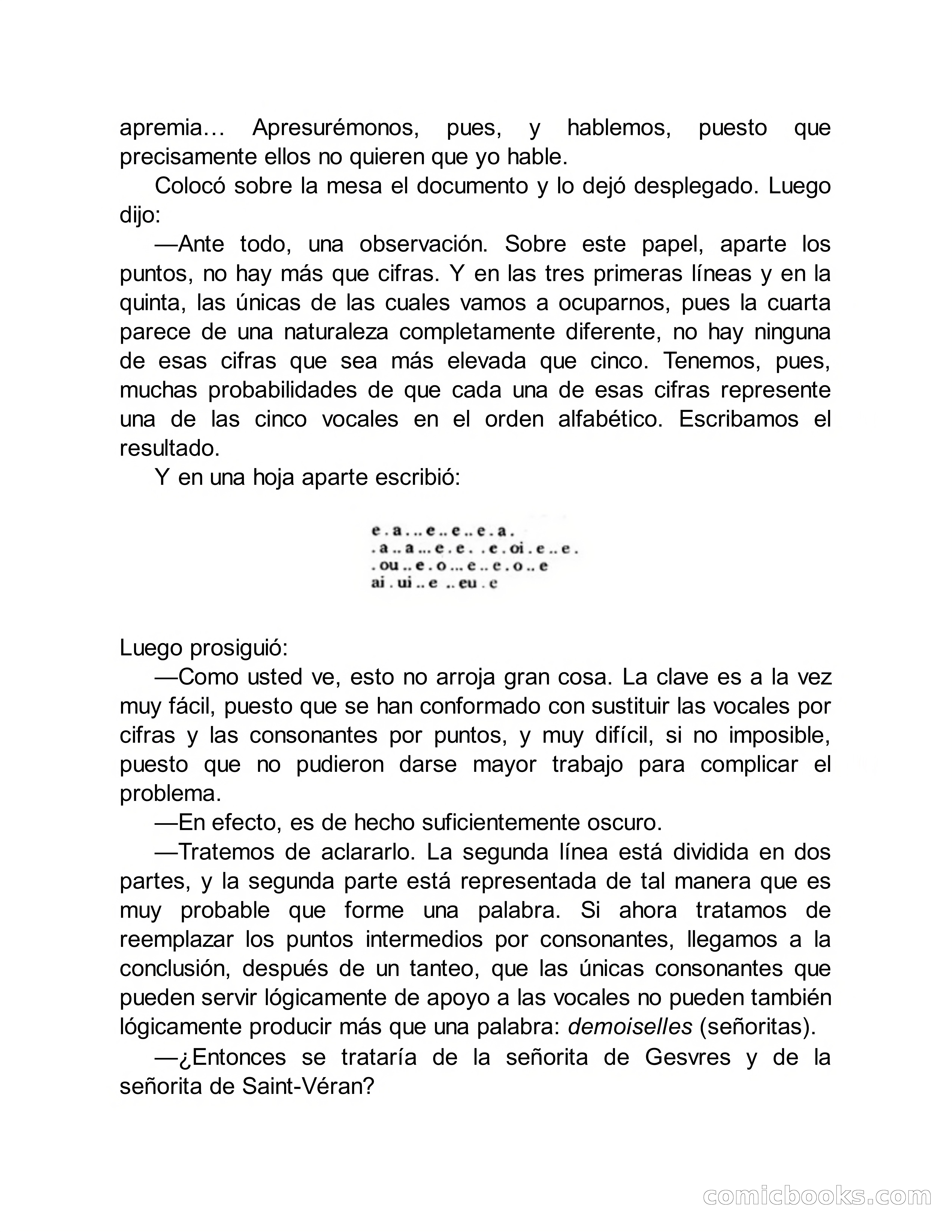 Círculo del Crimen: La Aguja Hueca — page 71 of 205
