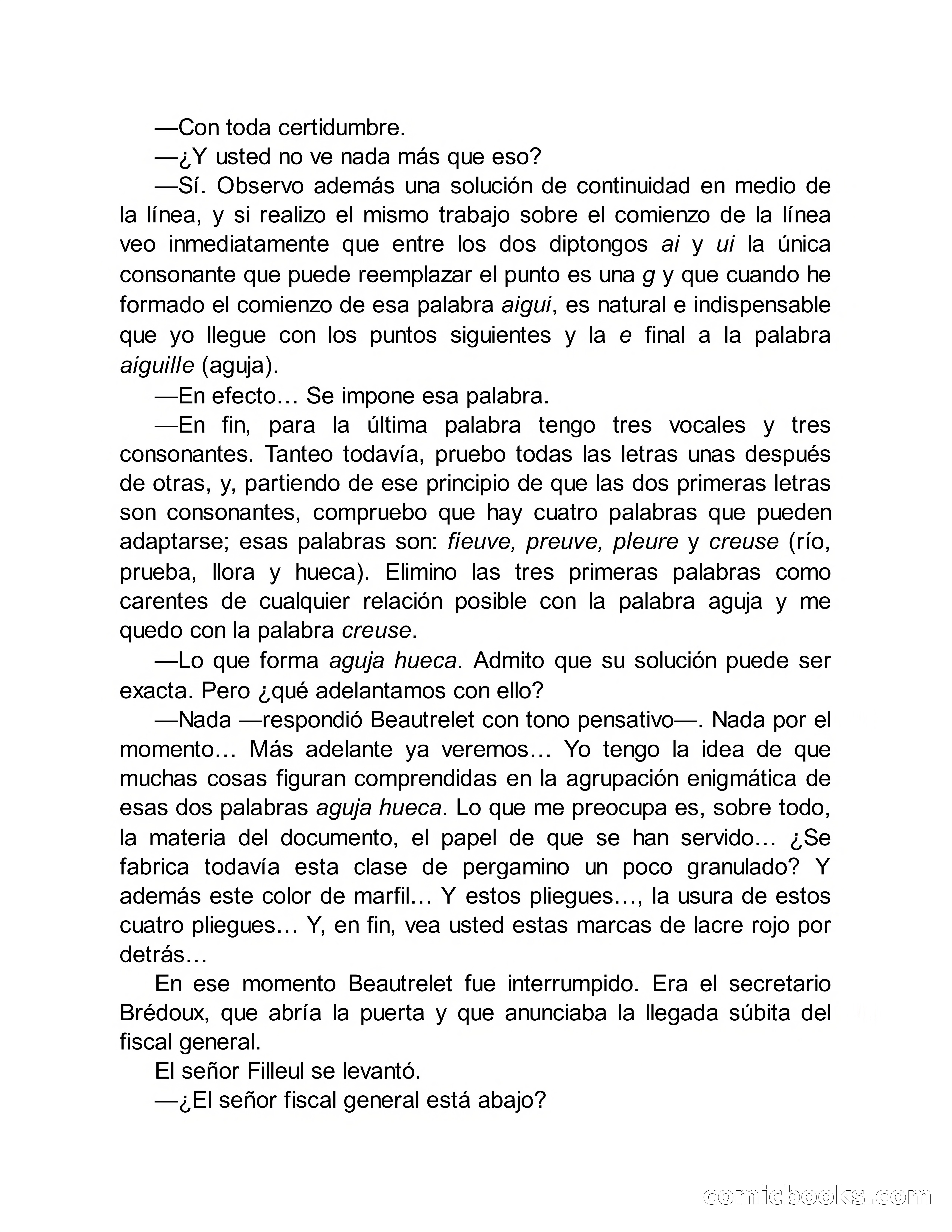 Círculo del Crimen: La Aguja Hueca — page 72 of 205