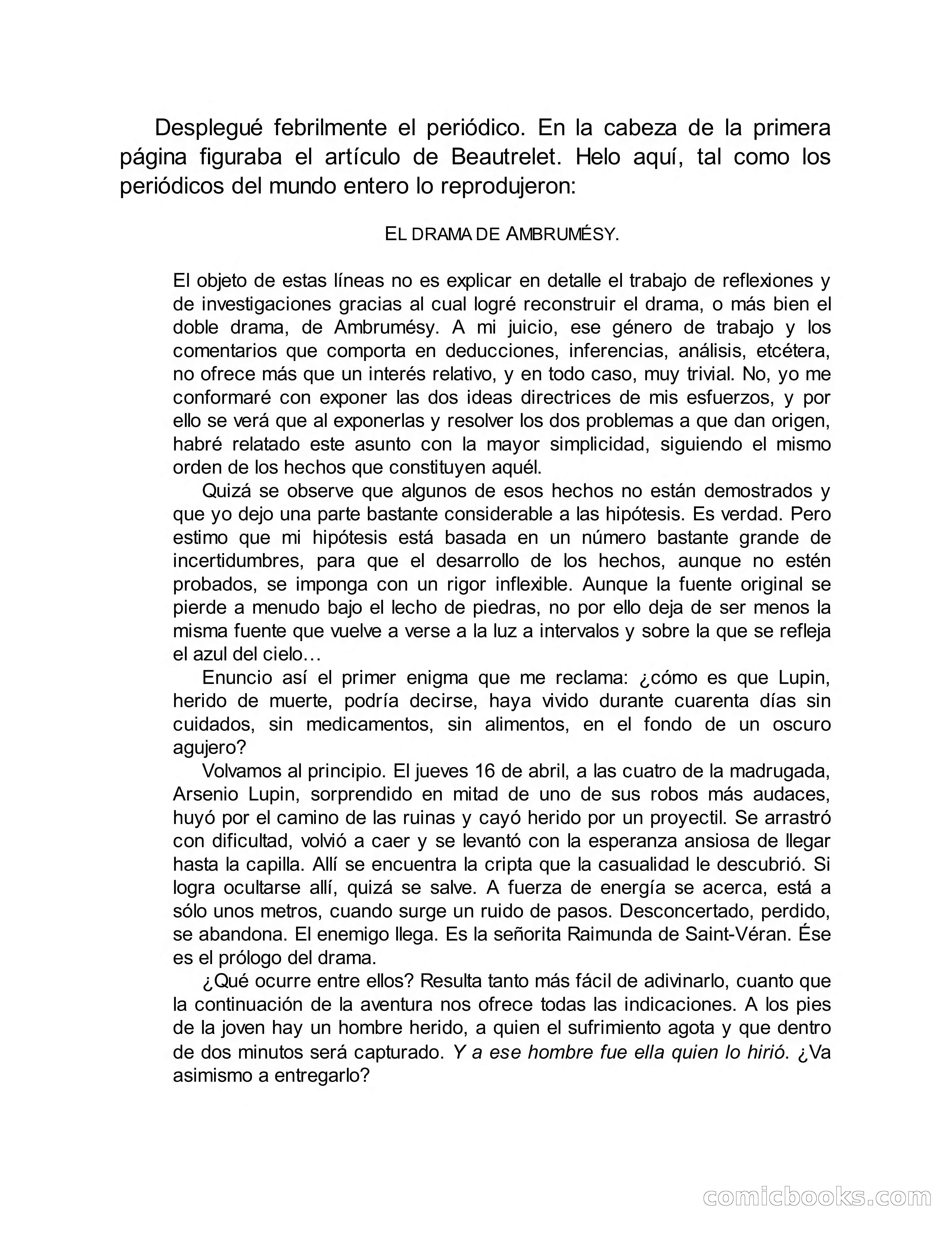 Círculo del Crimen: La Aguja Hueca — page 94 of 205