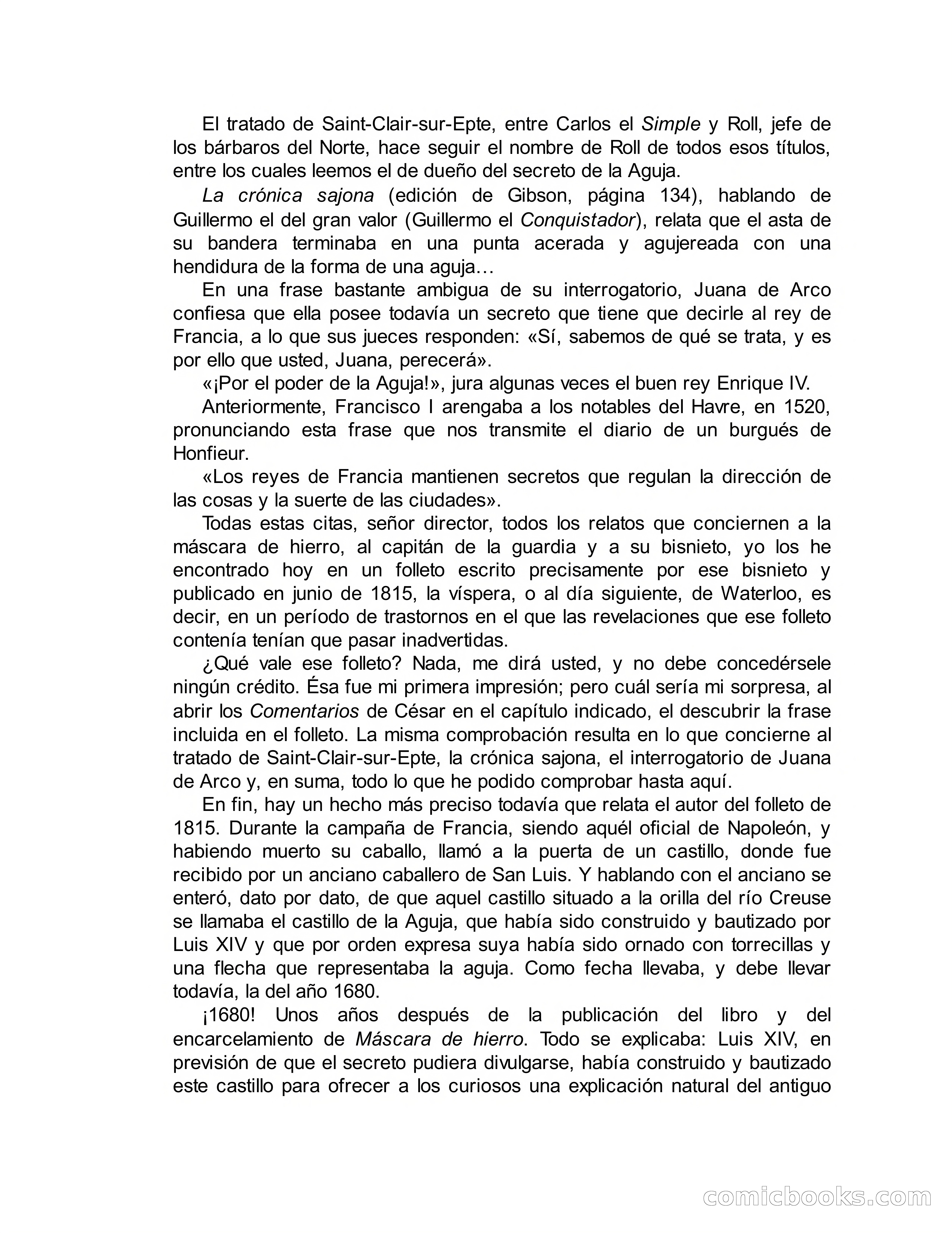 Círculo del Crimen: La Aguja Hueca — page 125 of 205