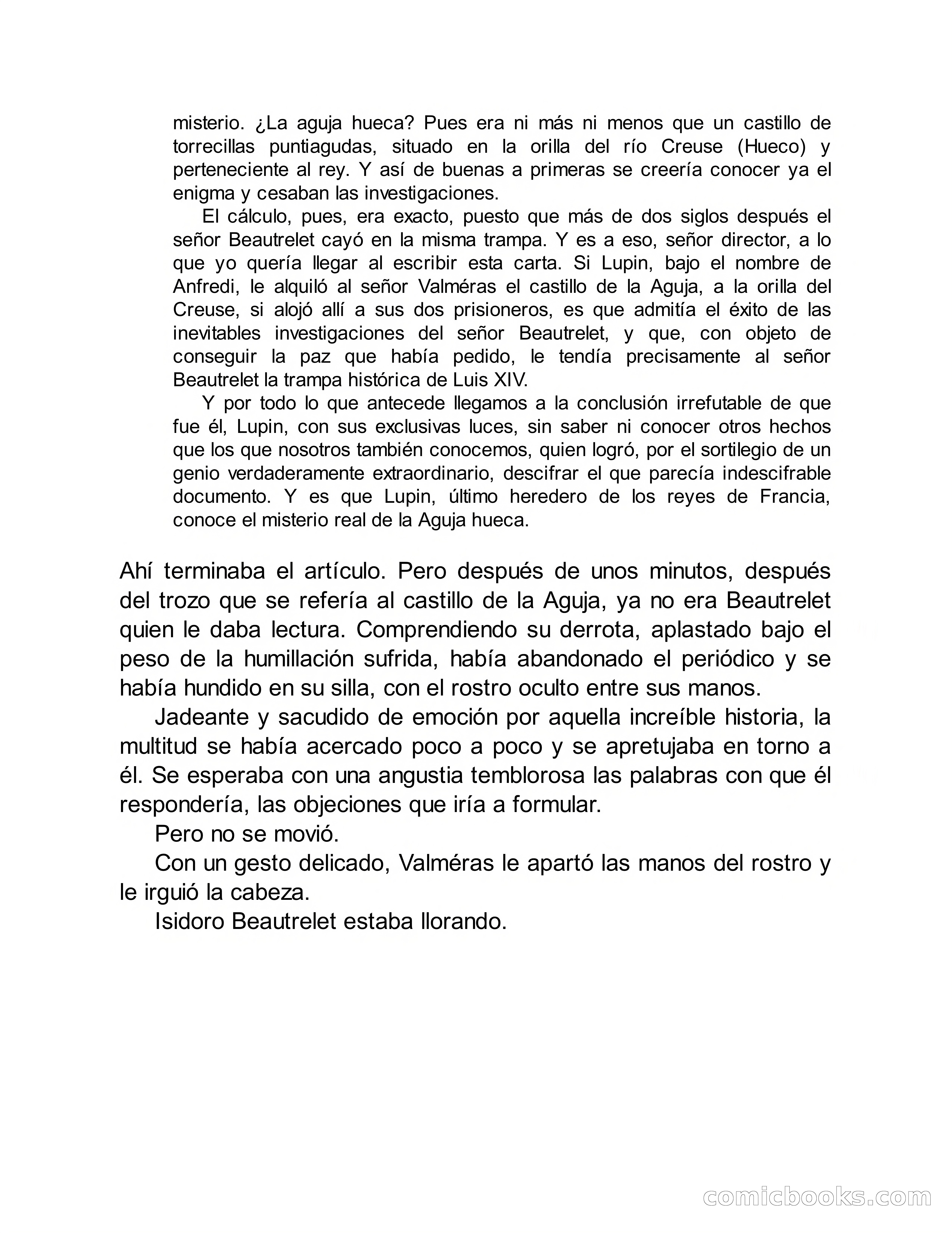 Círculo del Crimen: La Aguja Hueca — page 126 of 205