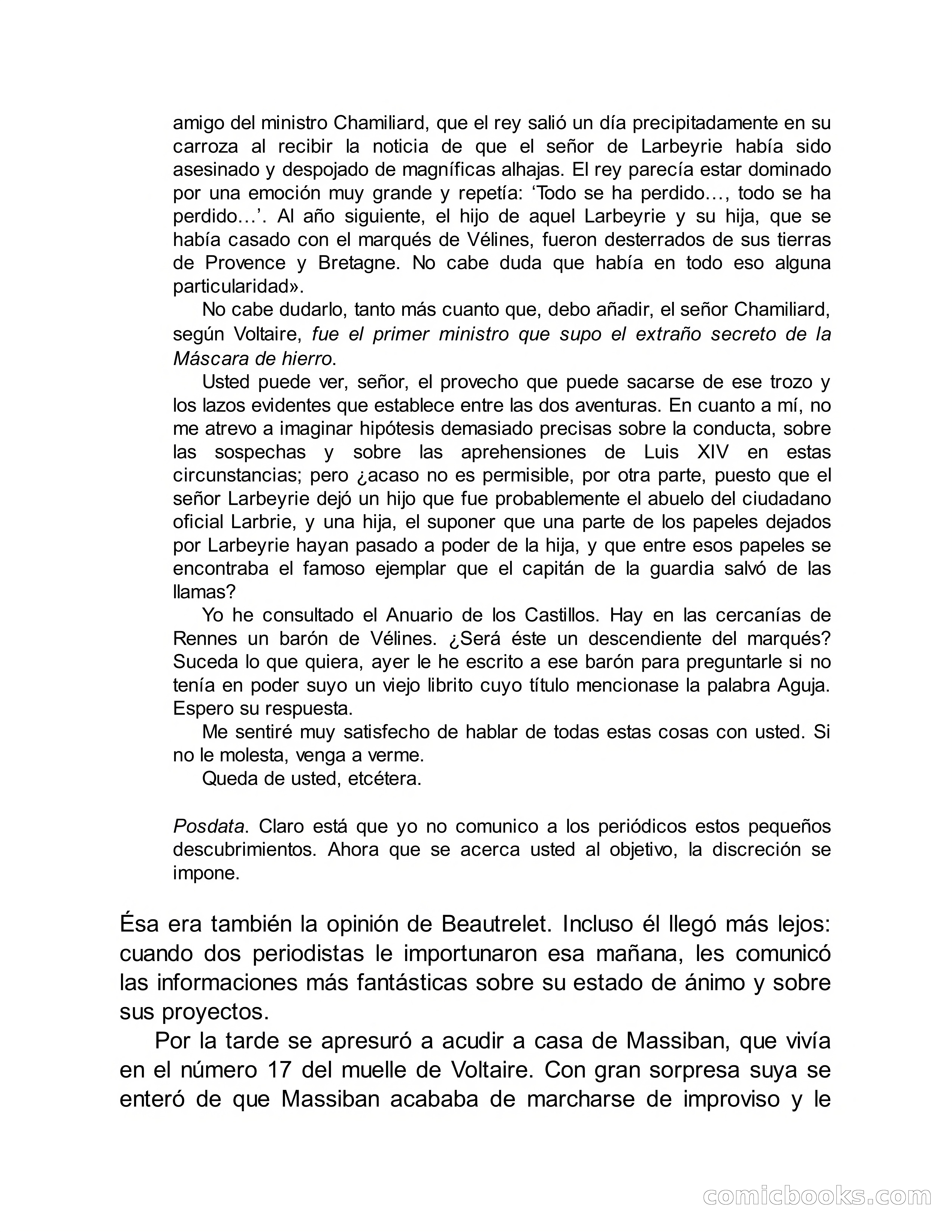 Círculo del Crimen: La Aguja Hueca — page 133 of 205