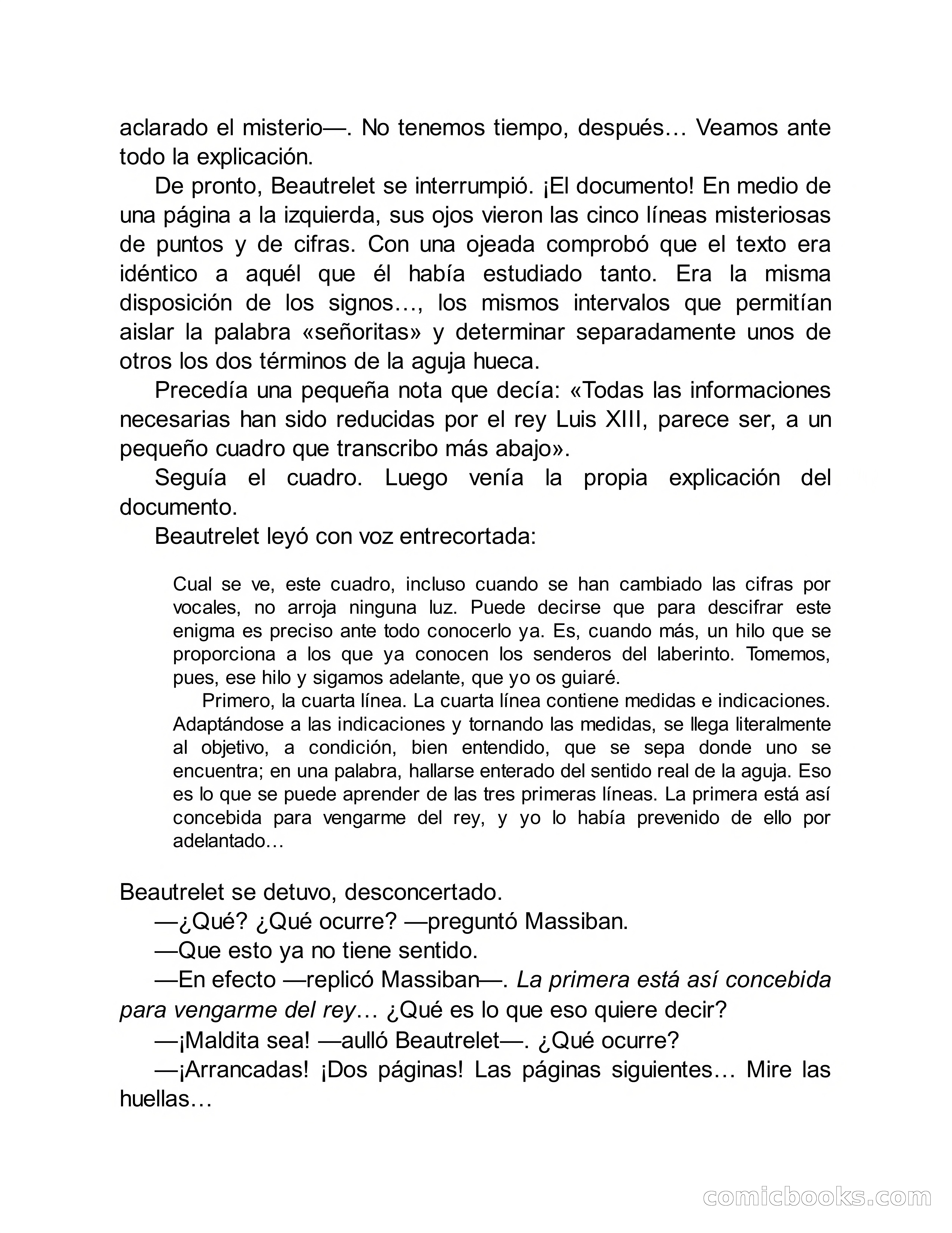 Círculo del Crimen: La Aguja Hueca — page 137 of 205