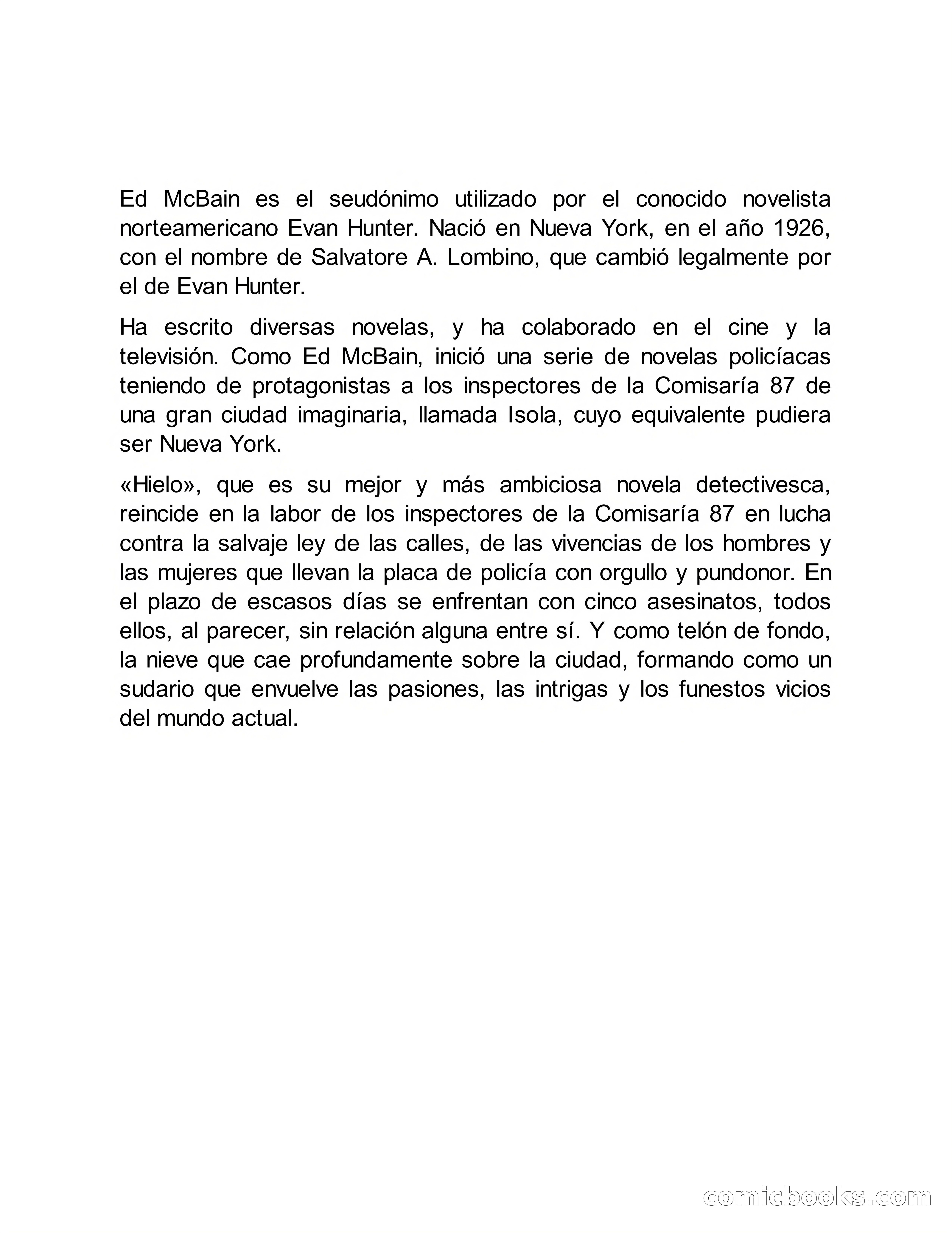 Círculo del Crimen: Hielo (I) — page 2 of 366