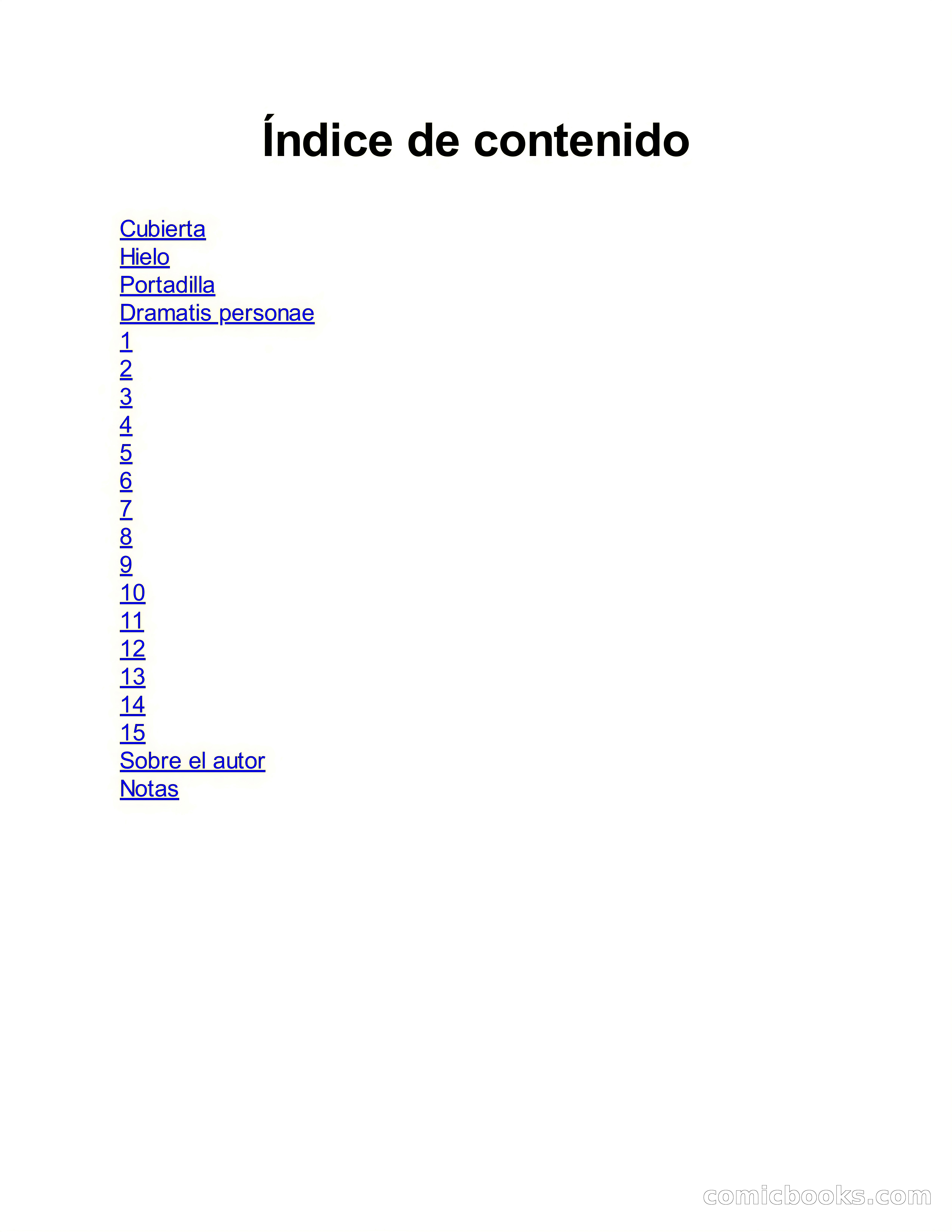 Círculo del Crimen: Hielo (I) — page 7 of 366