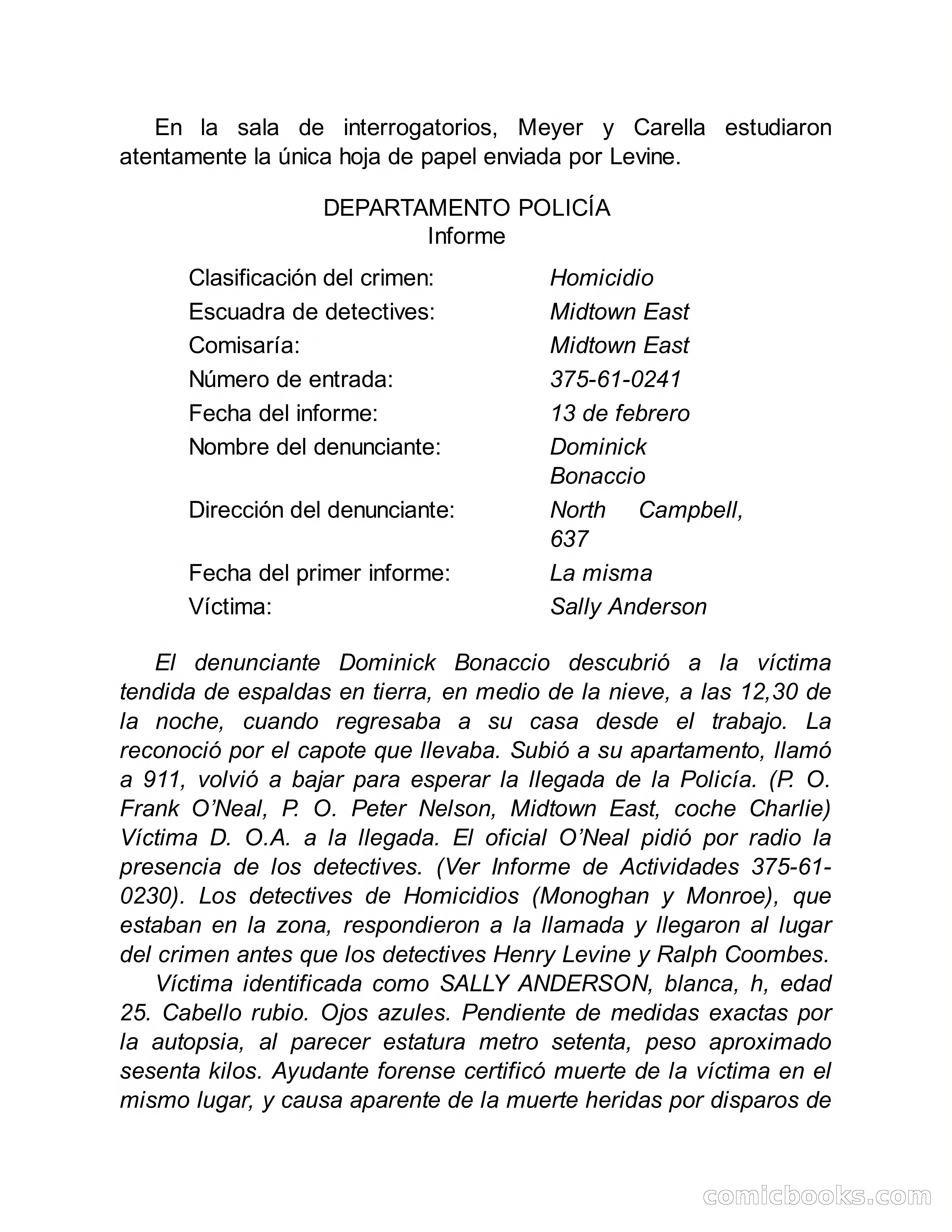 Círculo del Crimen: Hielo (I) — page 44 of 366