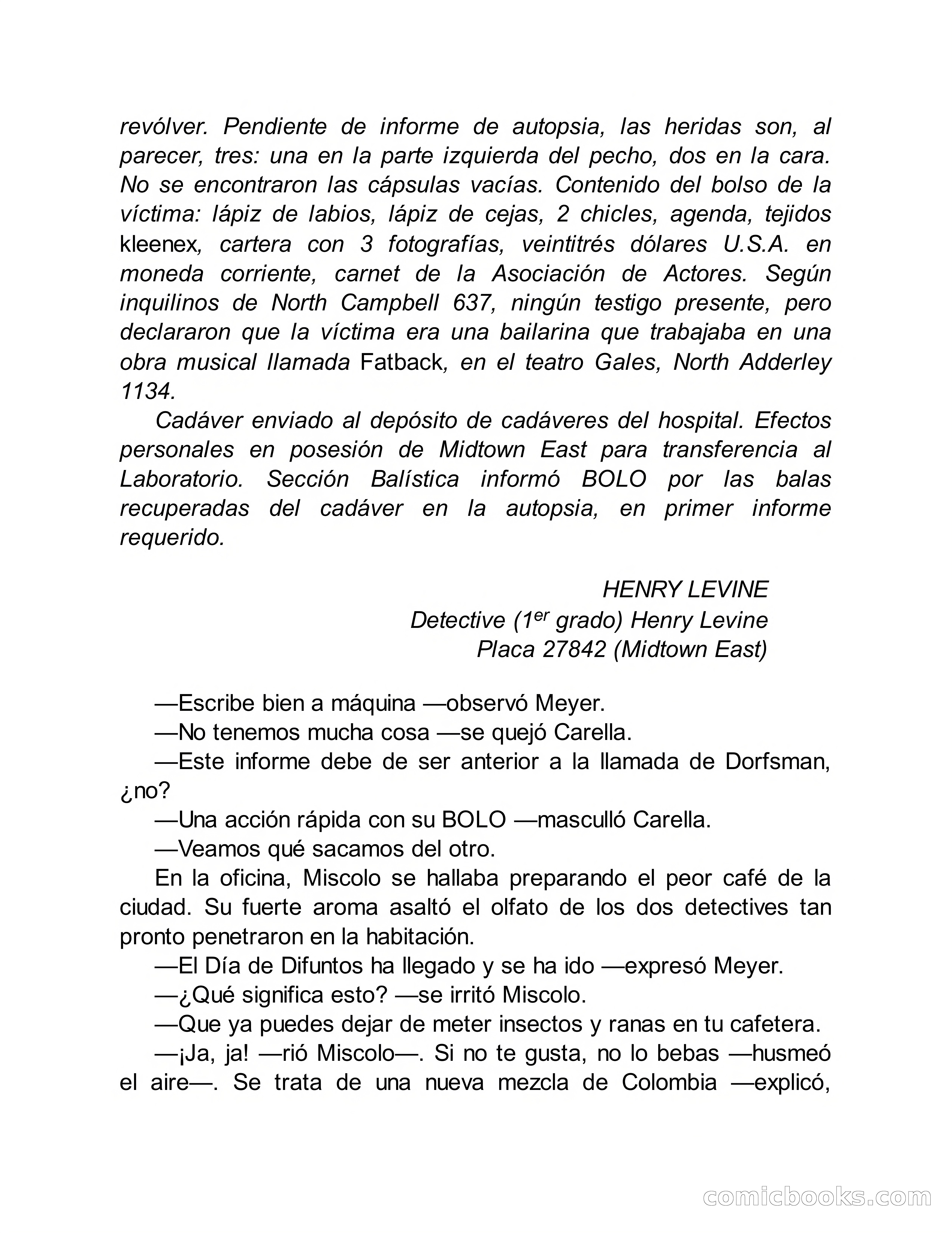 Círculo del Crimen: Hielo (I) — page 45 of 366