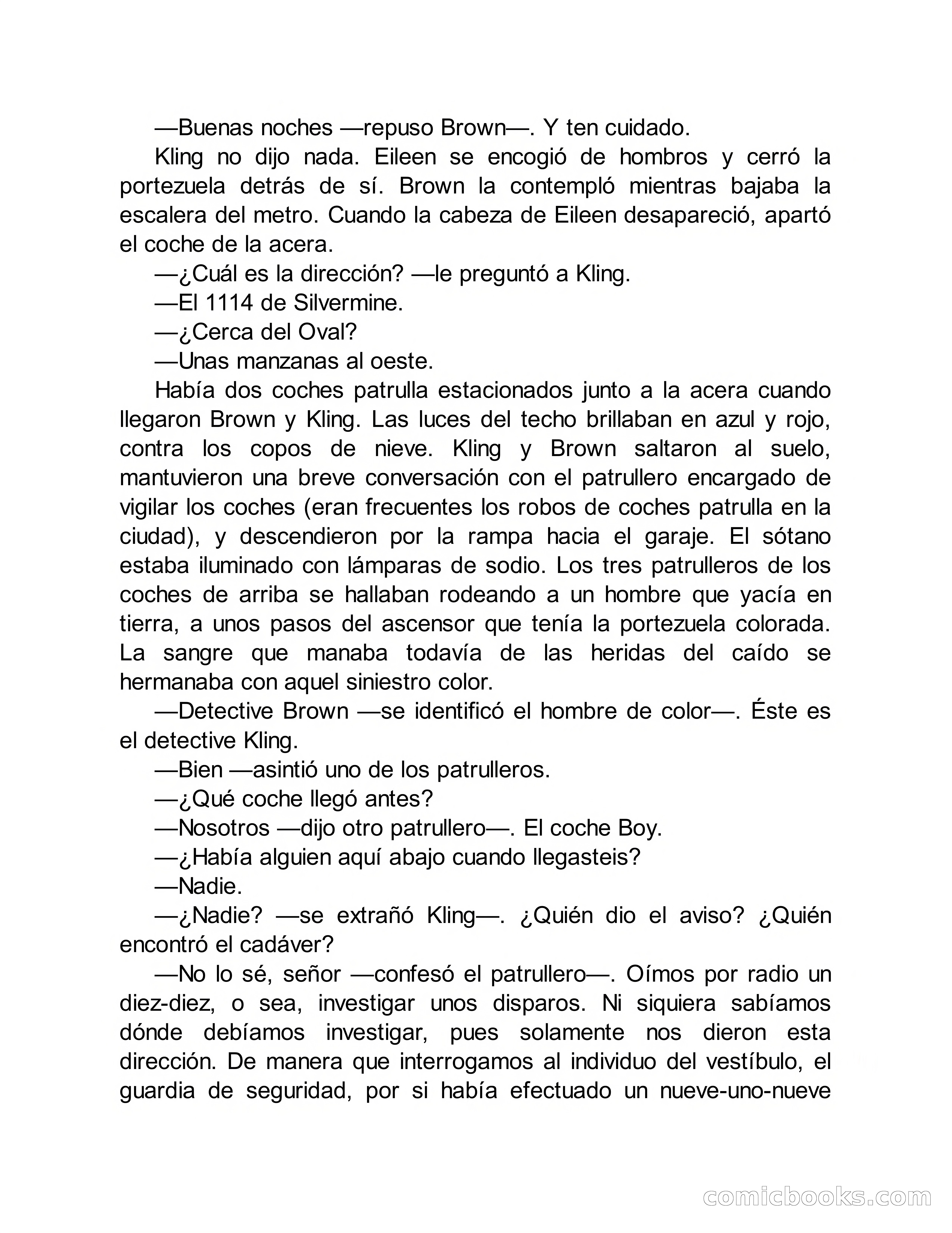 Círculo del Crimen: Hielo (I) — page 124 of 366