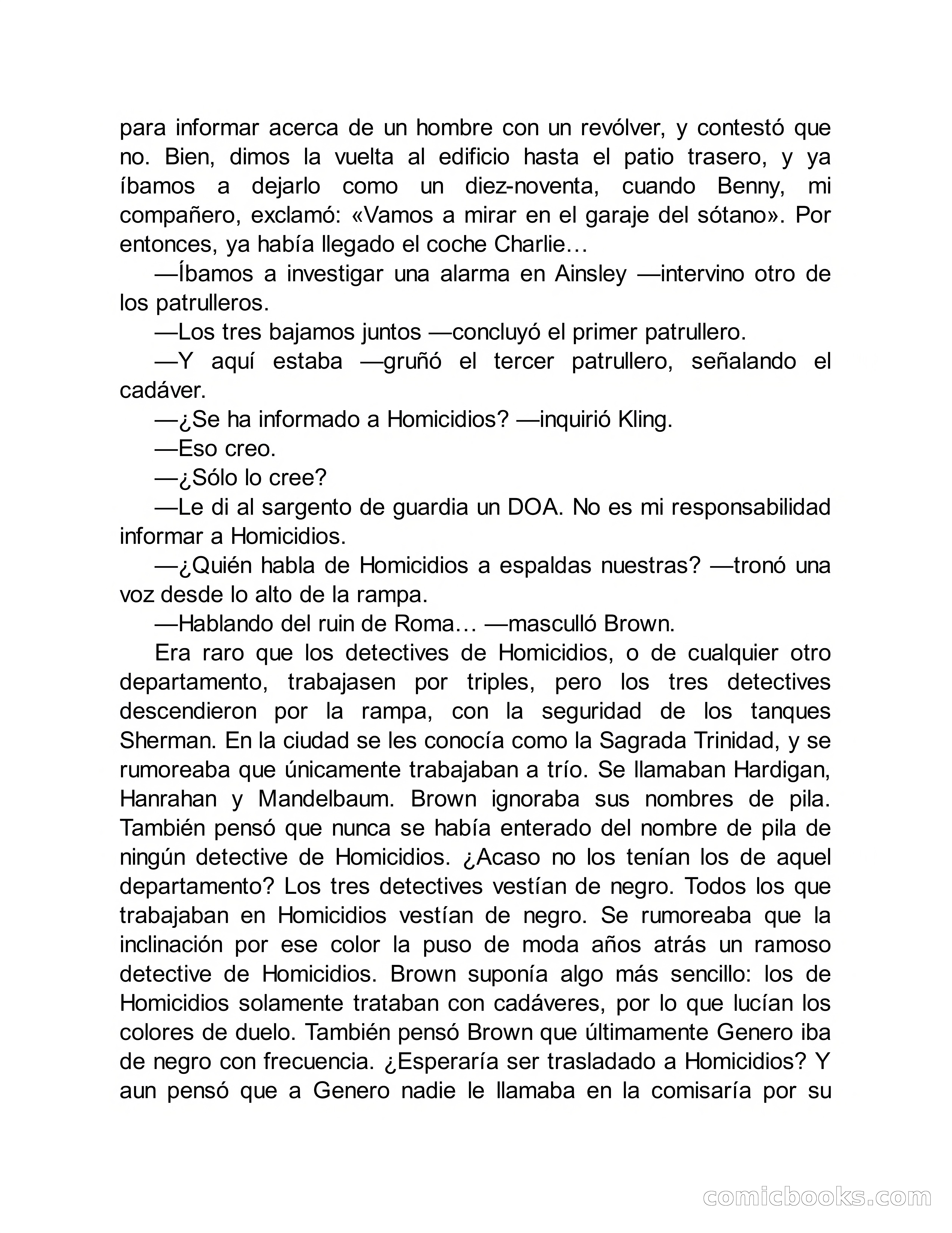 Círculo del Crimen: Hielo (I) — page 125 of 366