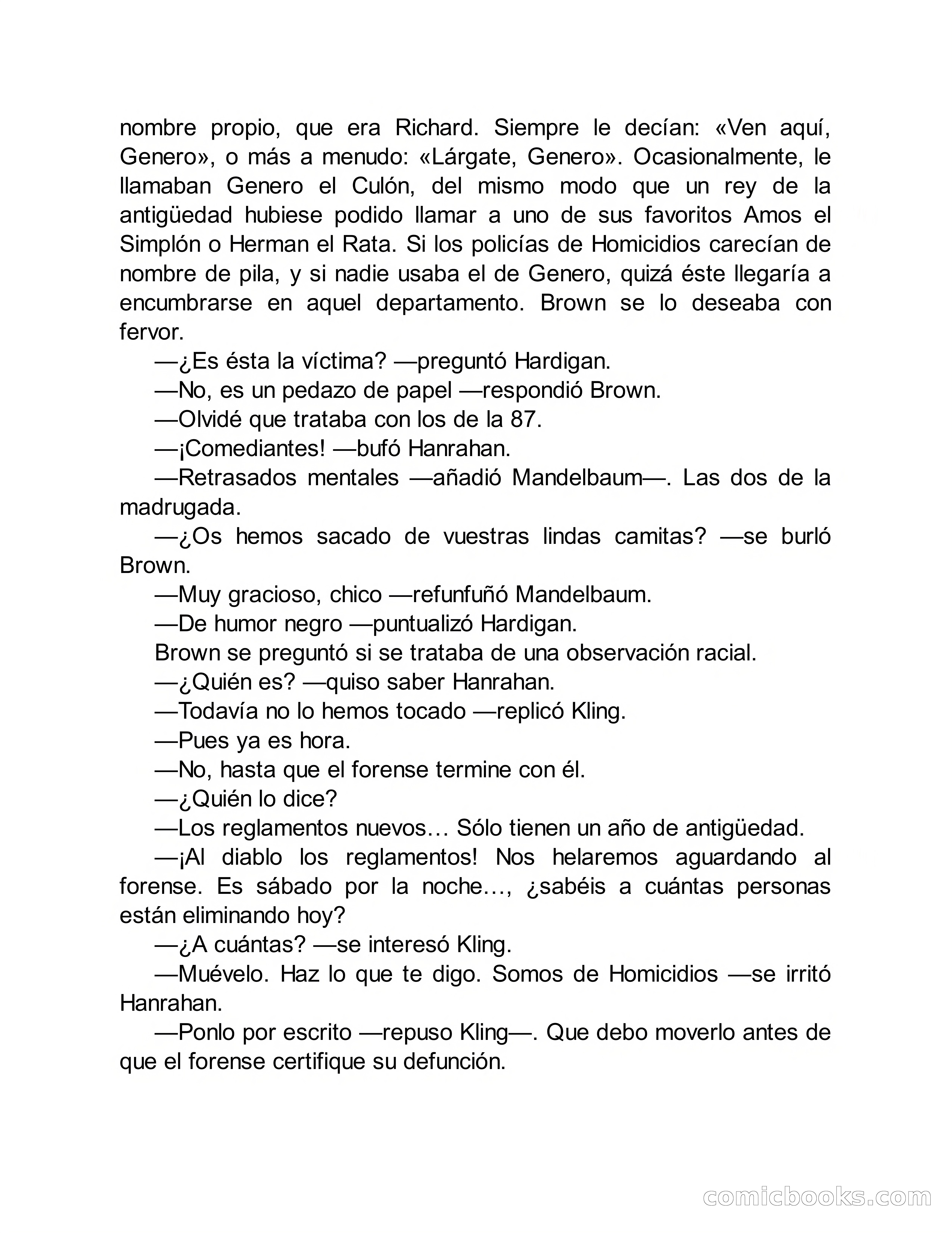Círculo del Crimen: Hielo (I) — page 126 of 366