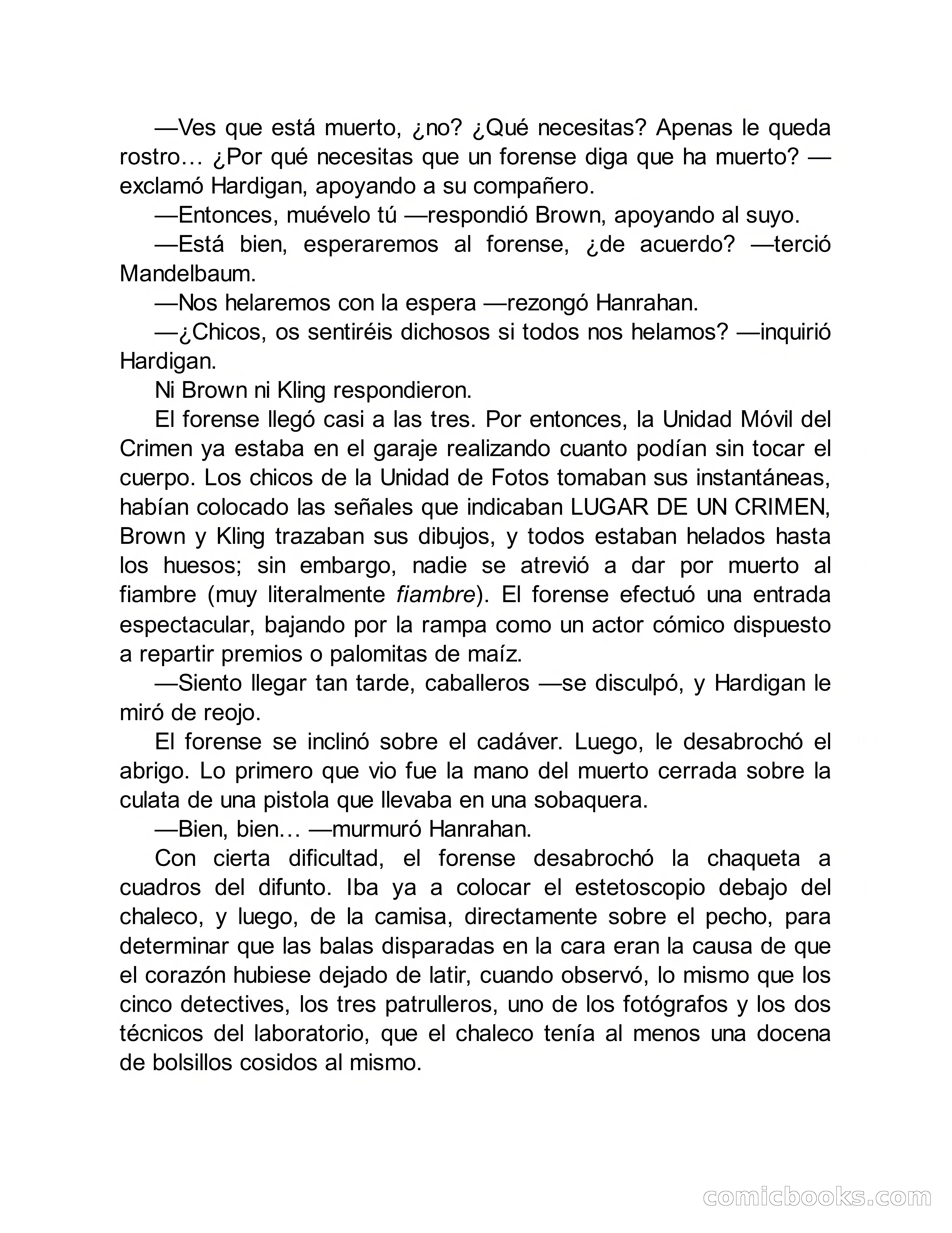 Círculo del Crimen: Hielo (I) — page 127 of 366