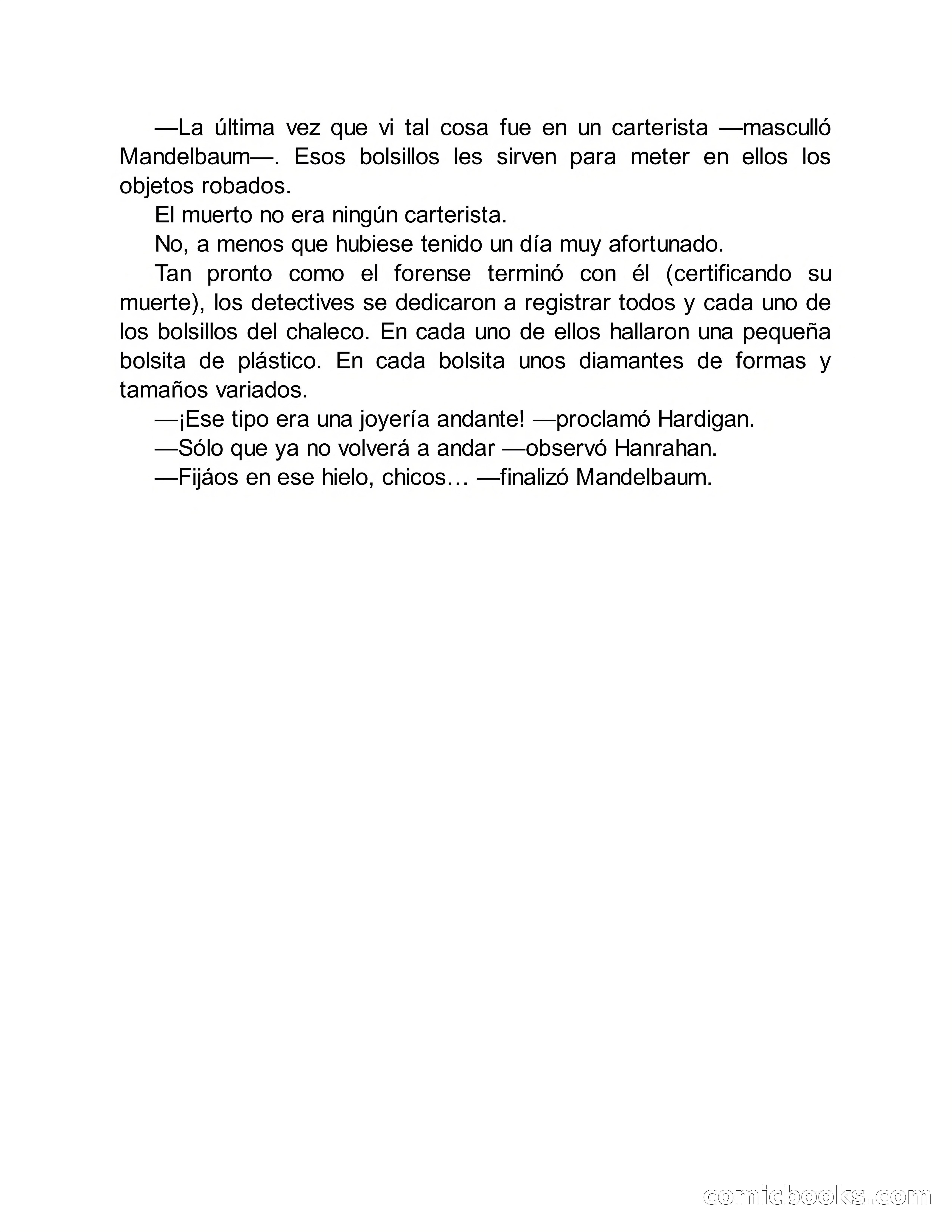 Círculo del Crimen: Hielo (I) — page 128 of 366