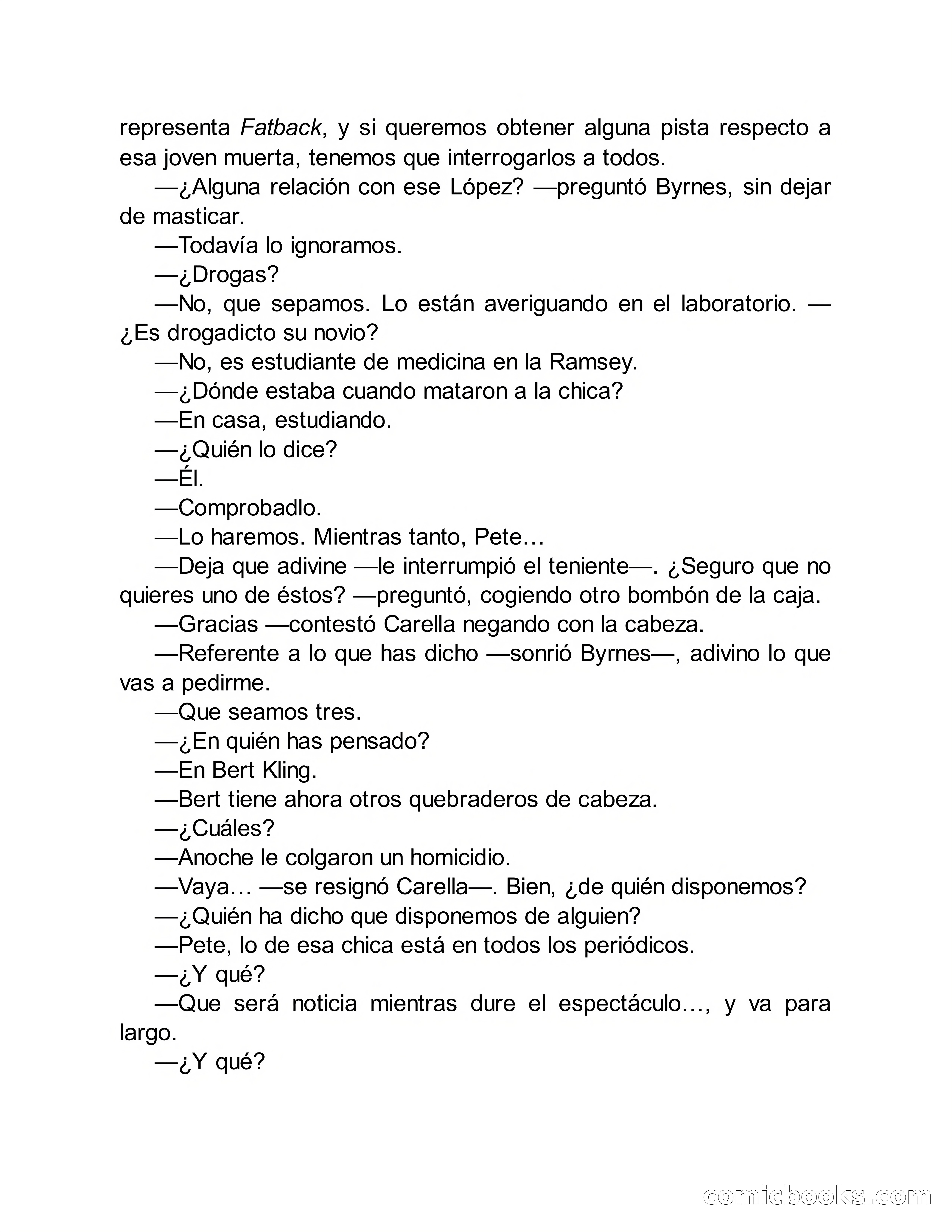 Círculo del Crimen: Hielo (I) — page 132 of 366