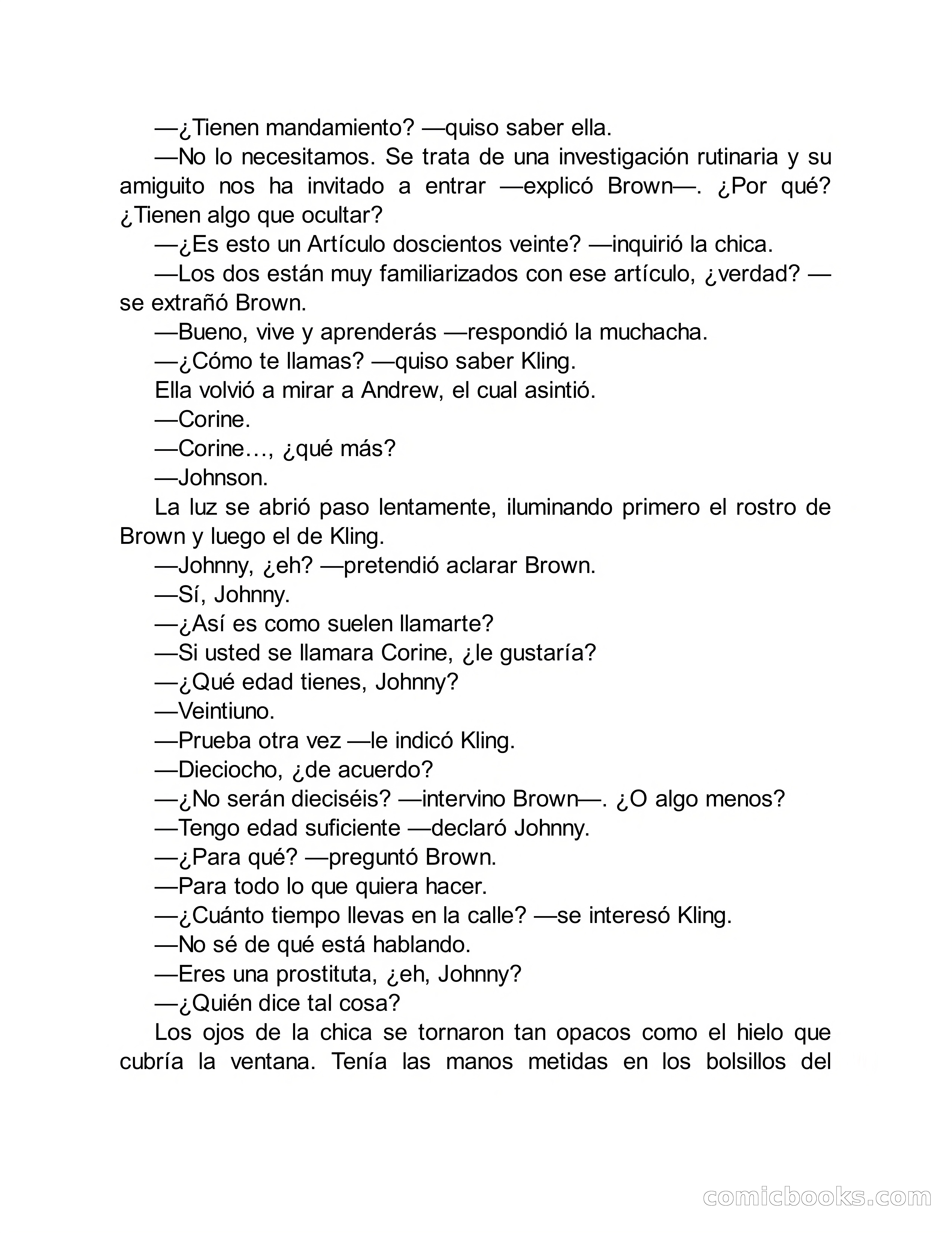 Círculo del Crimen: Hielo (I) — page 222 of 366