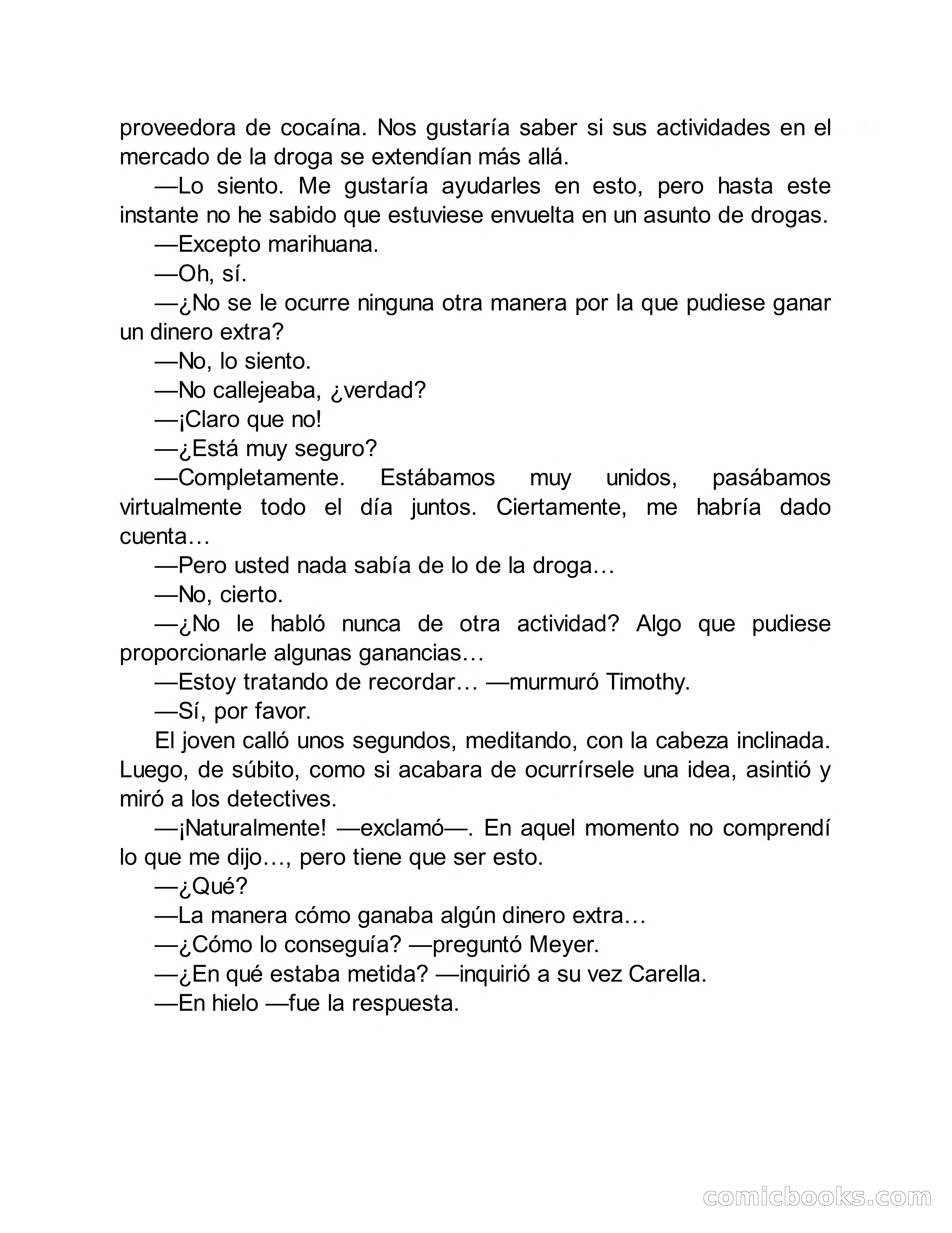 Círculo del Crimen: Hielo (I) — page 259 of 366