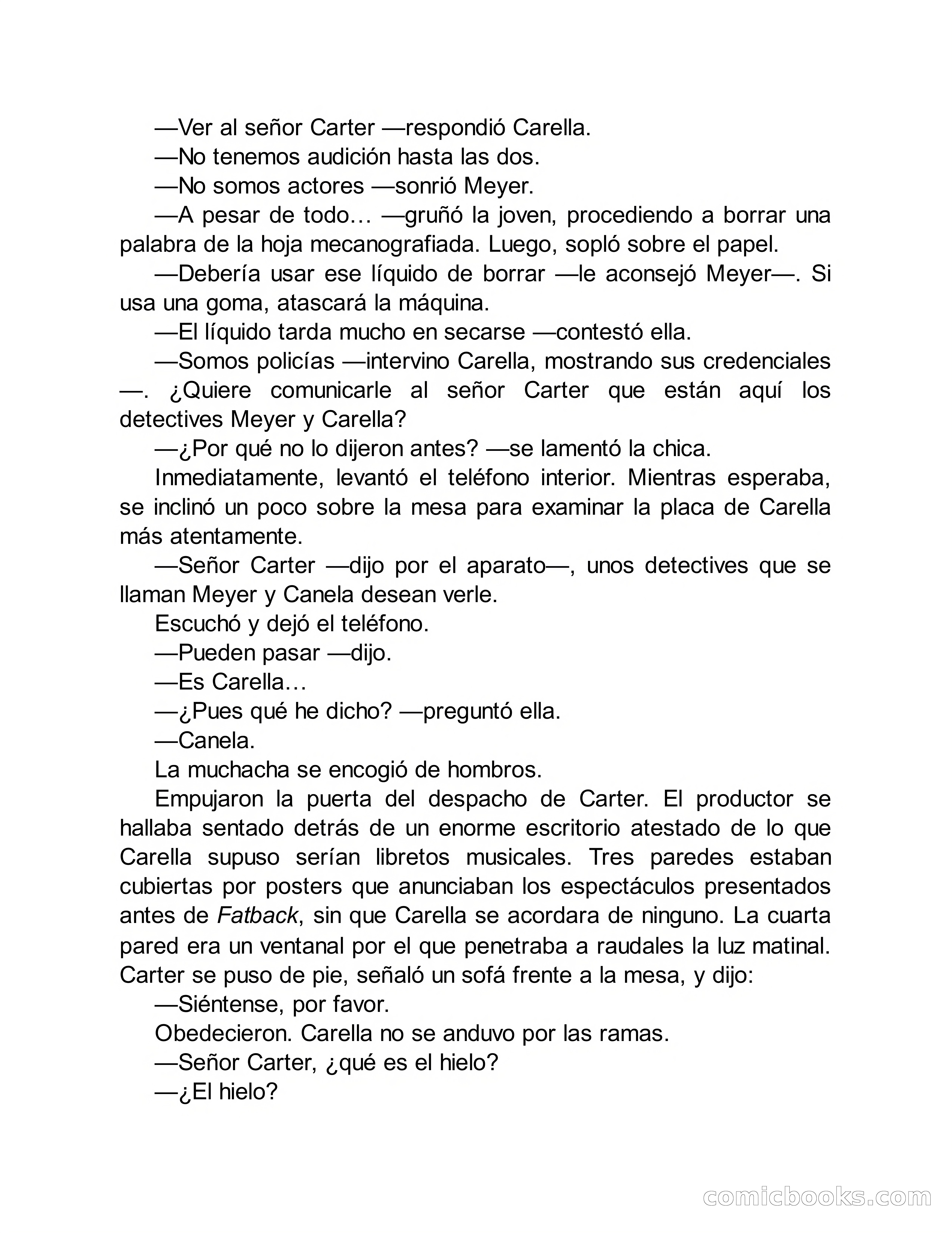 Círculo del Crimen: Hielo (I) — page 261 of 366