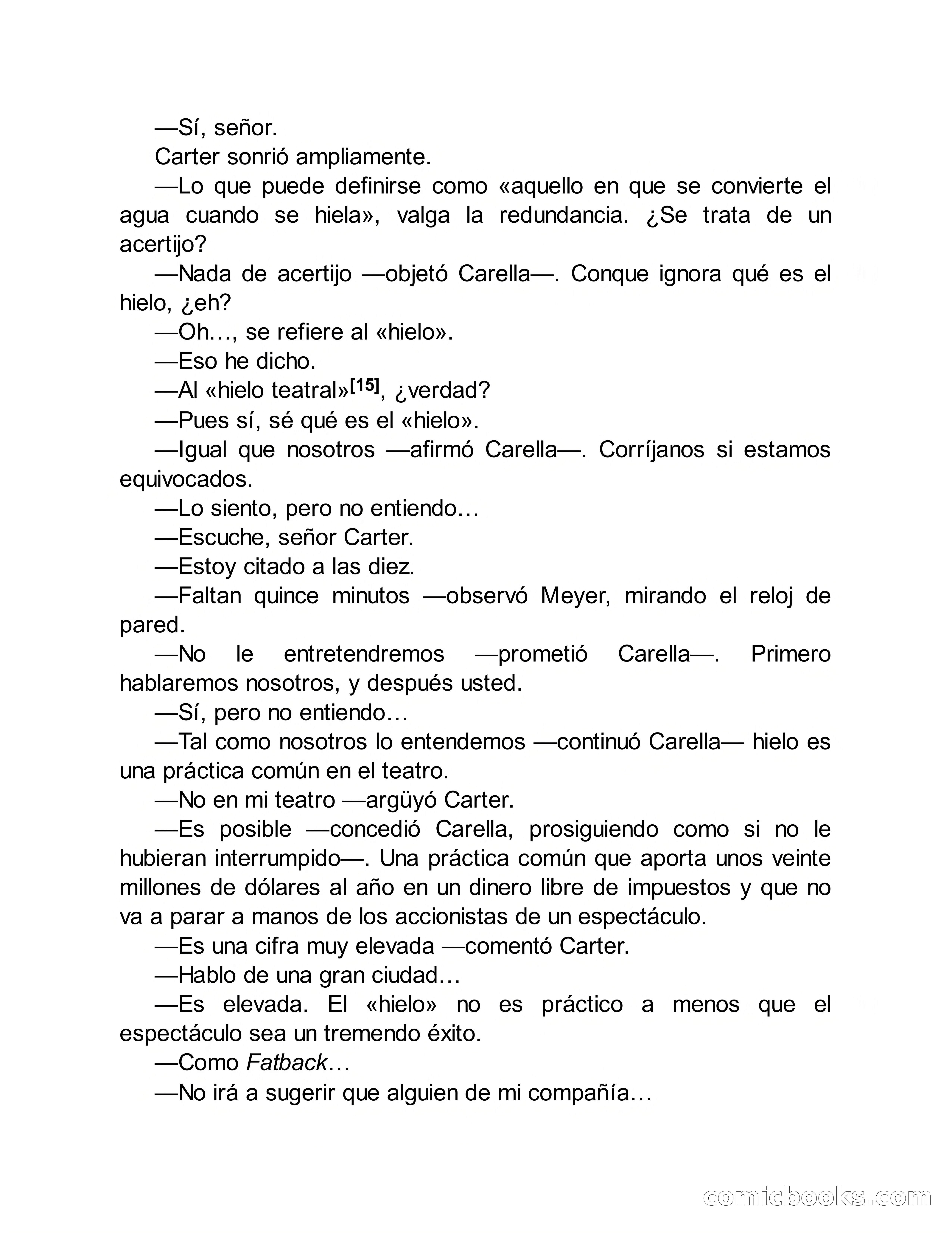 Círculo del Crimen: Hielo (I) — page 262 of 366