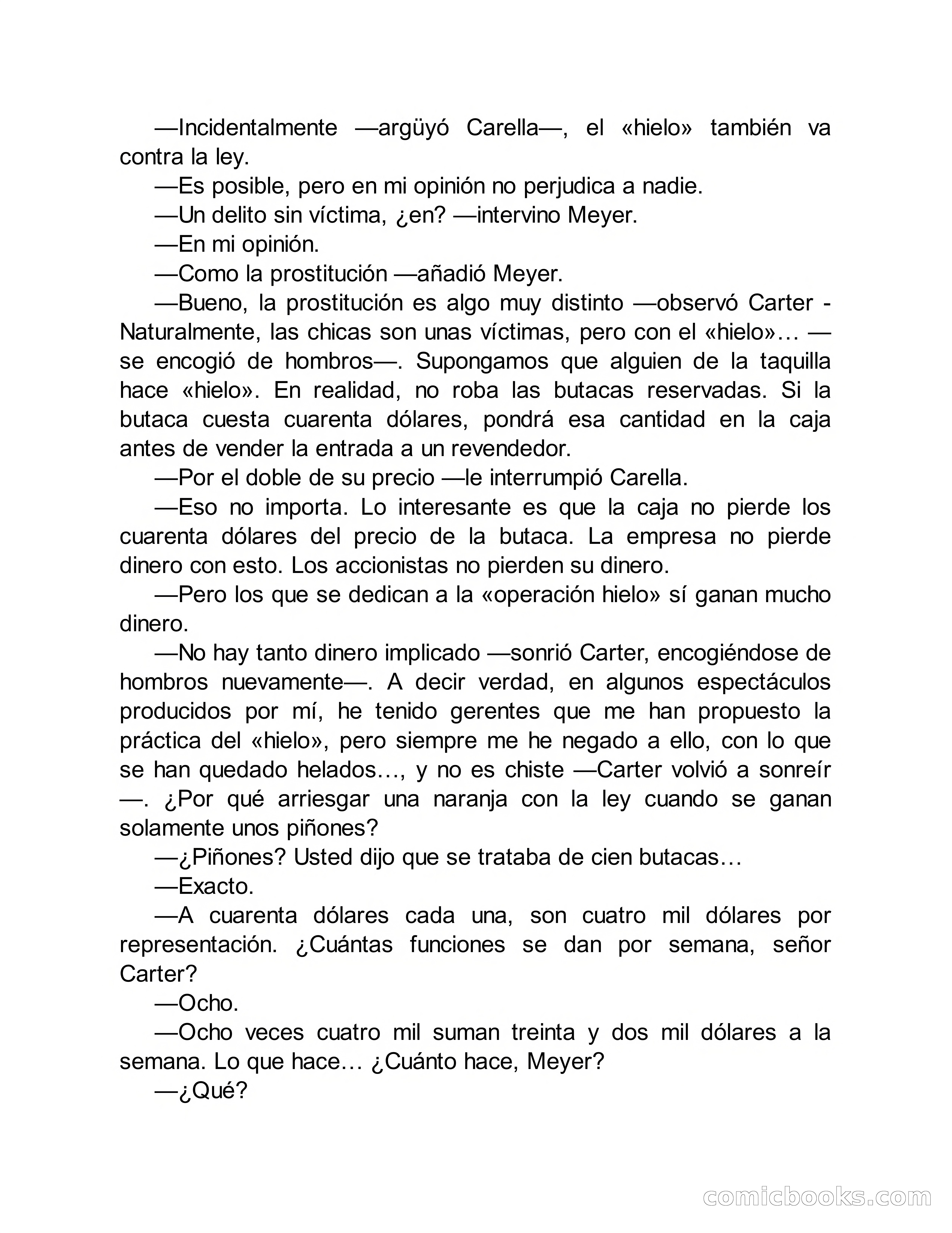 Círculo del Crimen: Hielo (I) — page 265 of 366
