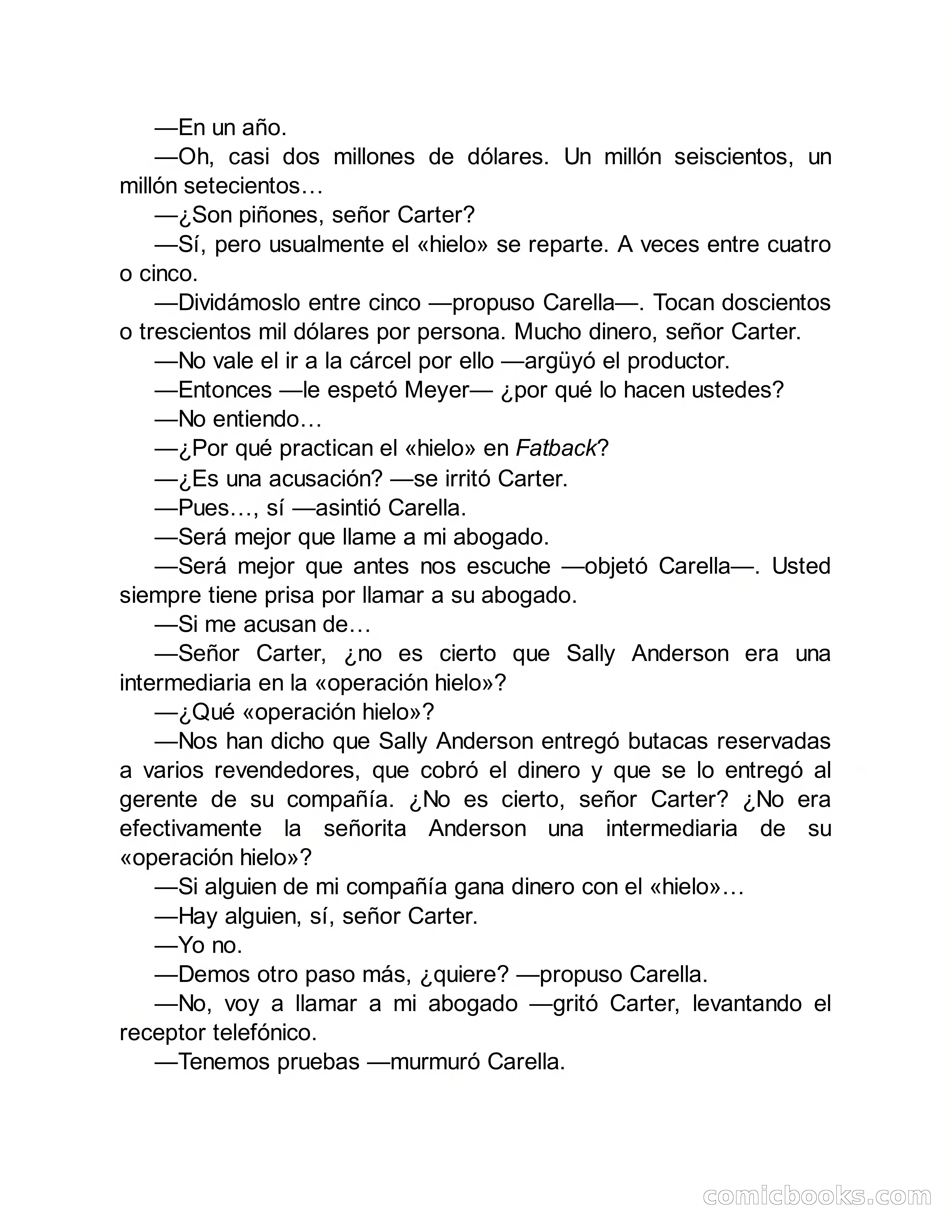 Círculo del Crimen: Hielo (I) — page 266 of 366