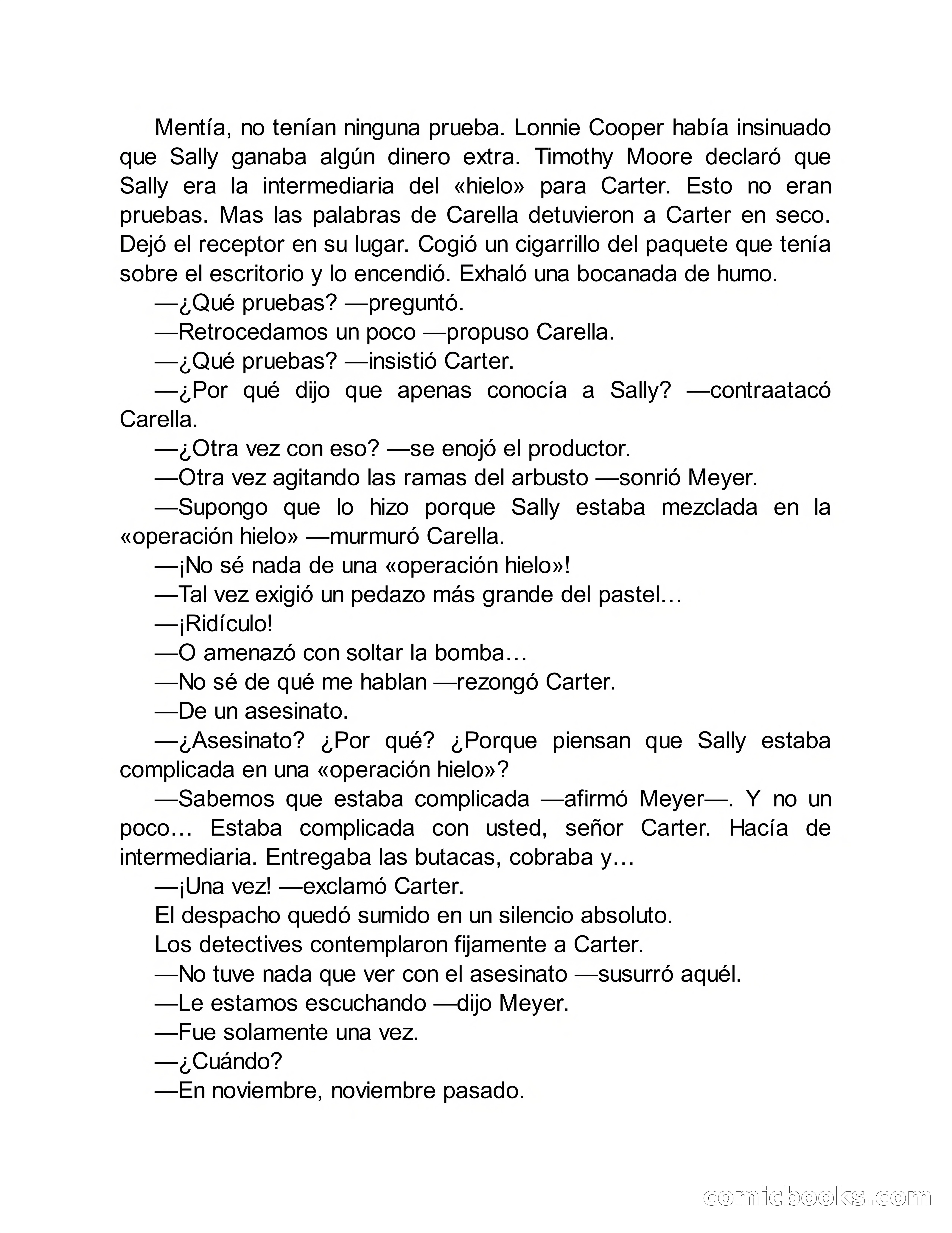 Círculo del Crimen: Hielo (I) — page 267 of 366