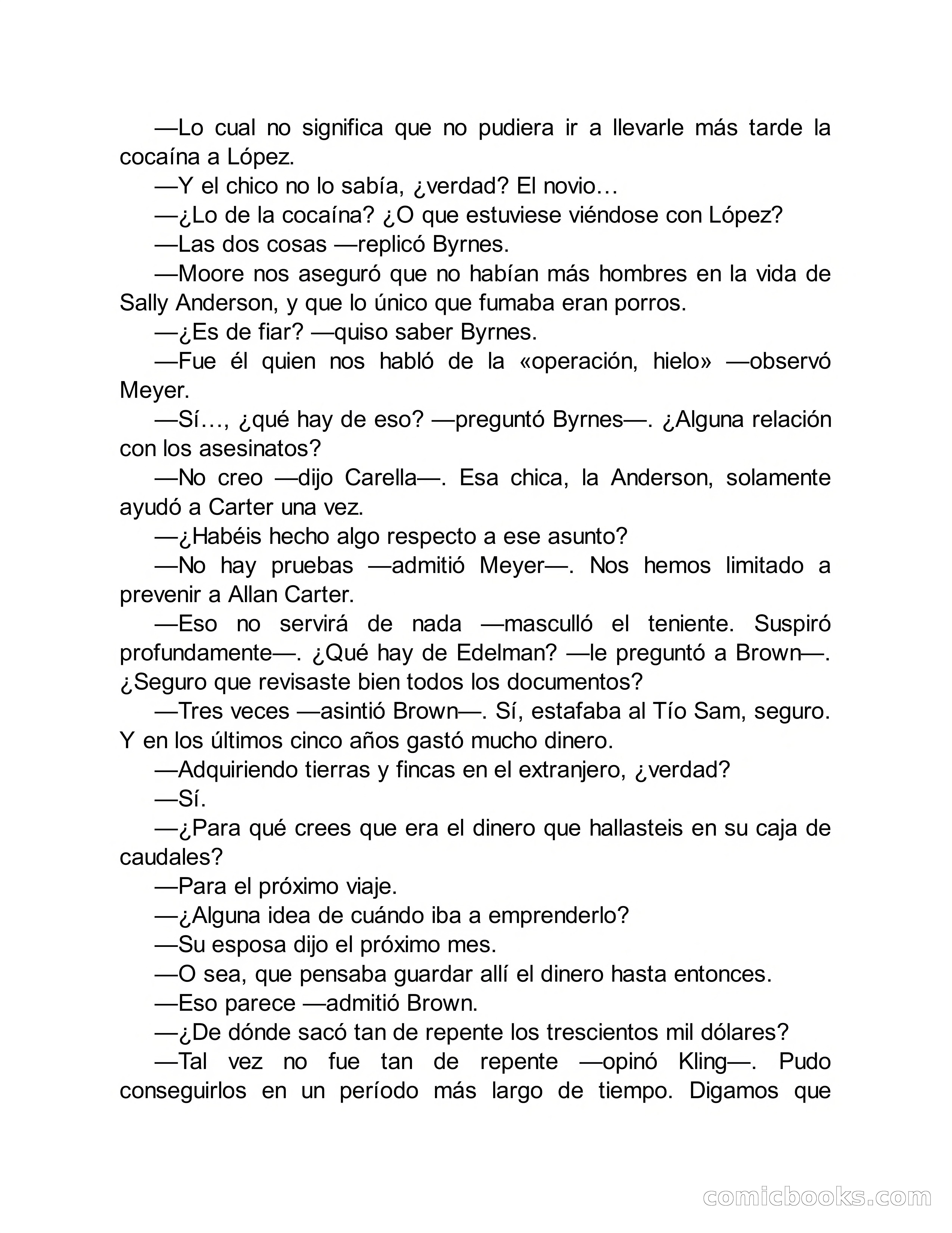 Círculo del Crimen: Hielo (I) — page 306 of 366